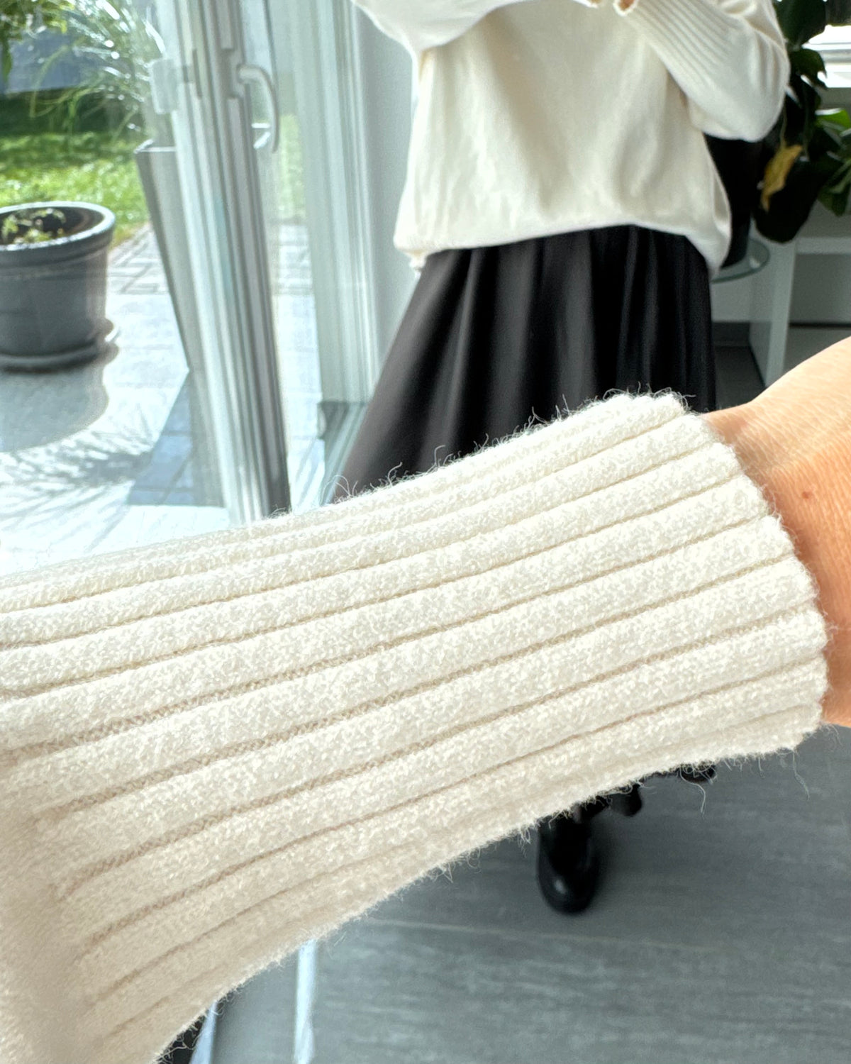 Rollkragenpullover Soft Turtleneck Off White