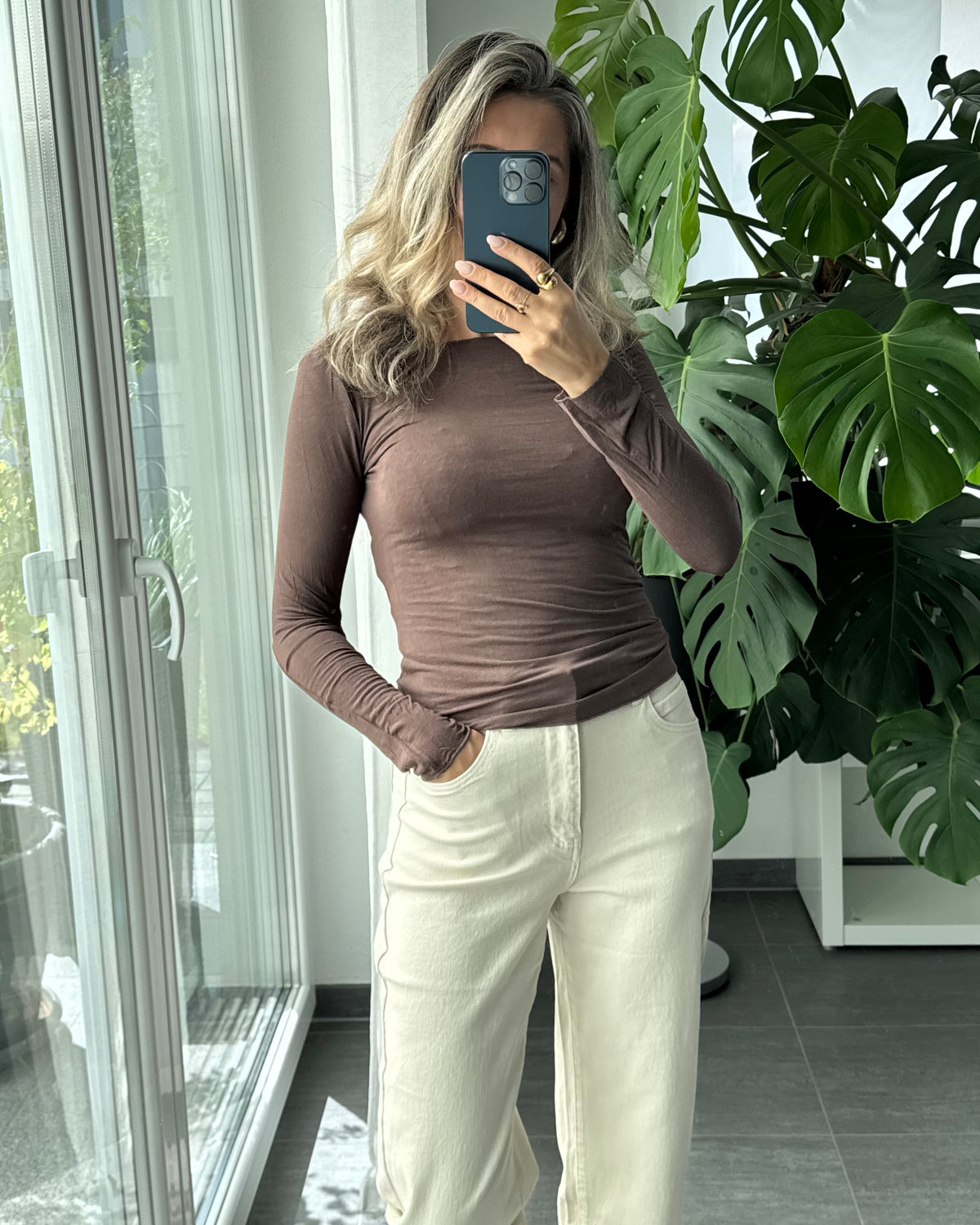 Supersoft & Stretchy Basictop BRAUN
