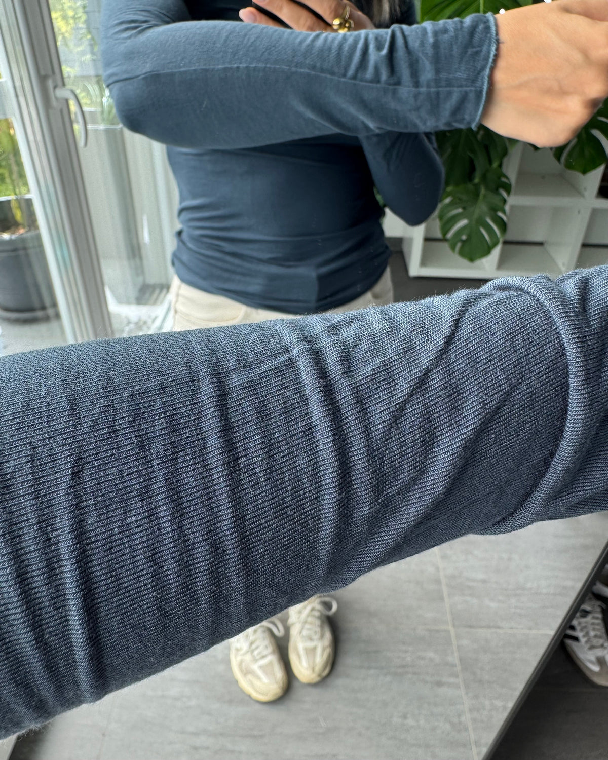 Supersoft & Stretchy Basictop Navi Blue