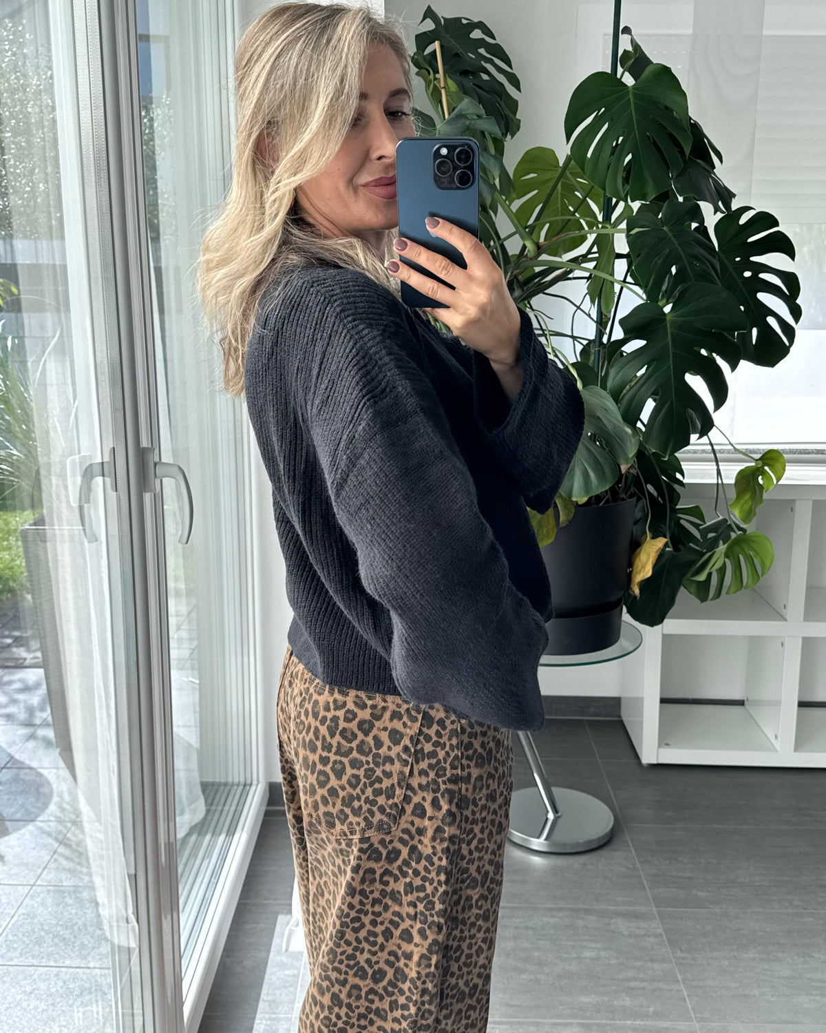 Strickpullover Cozy Black