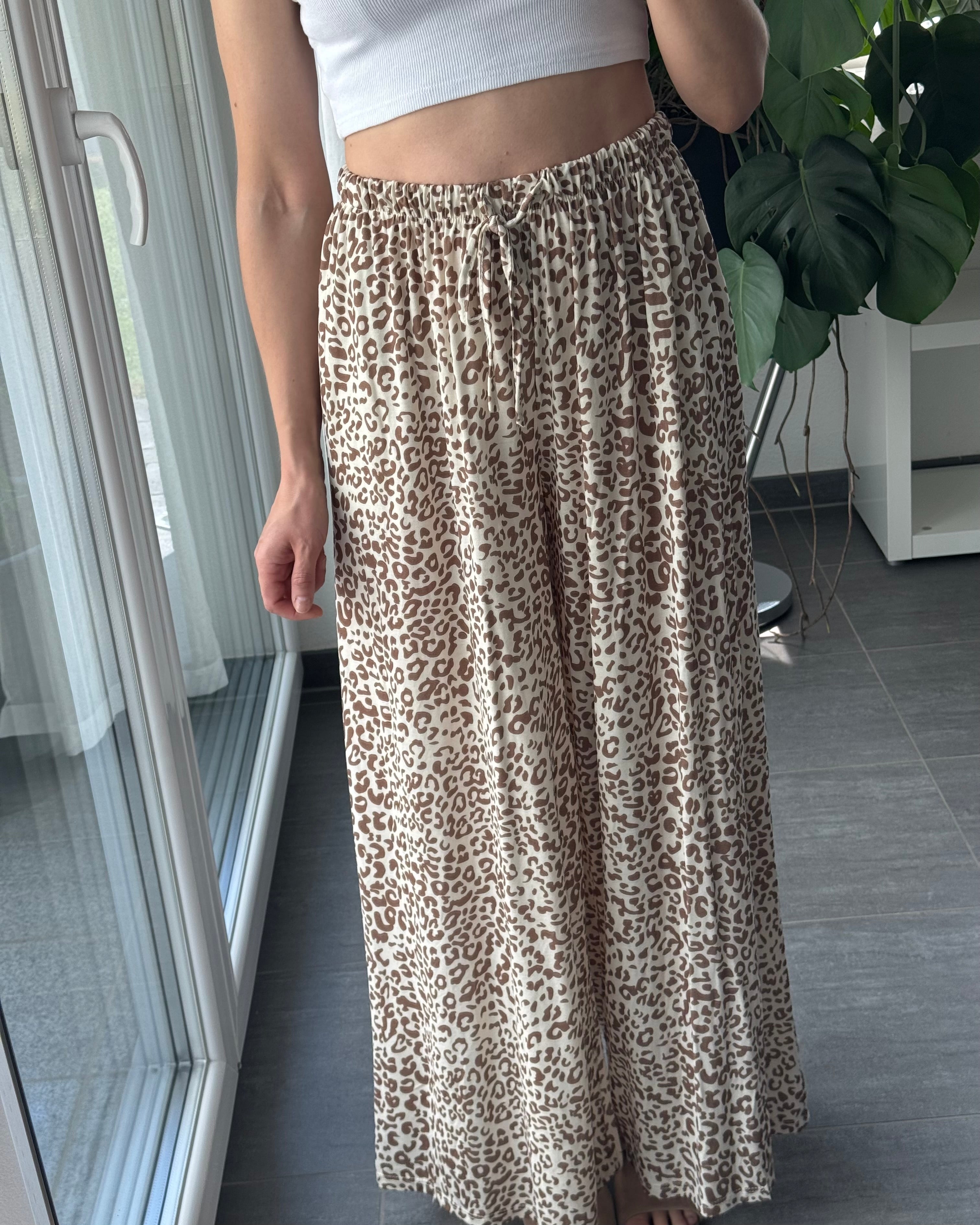 Viskosehose Leo mit elastischem Gummizug