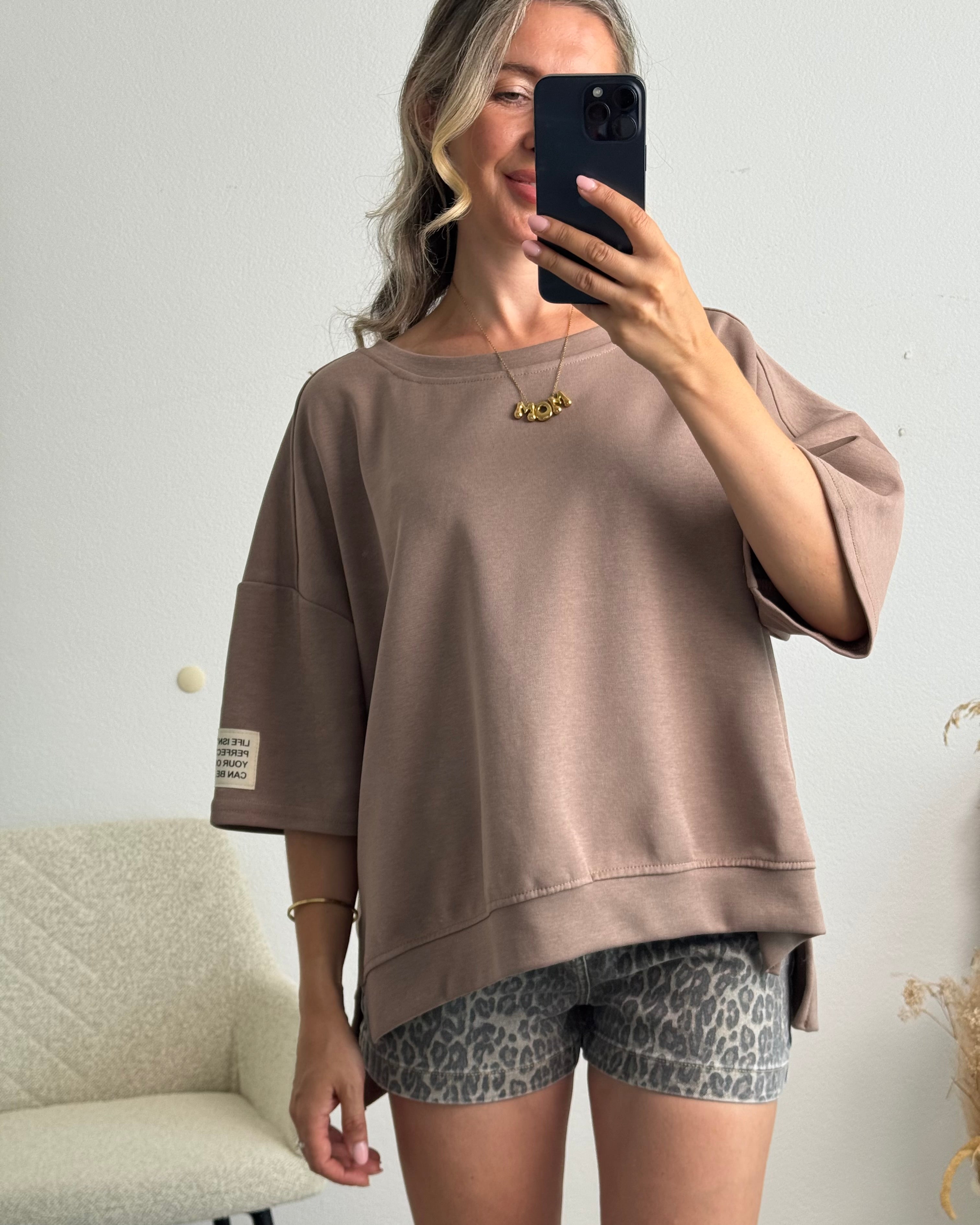 Sweater Statement Taupe