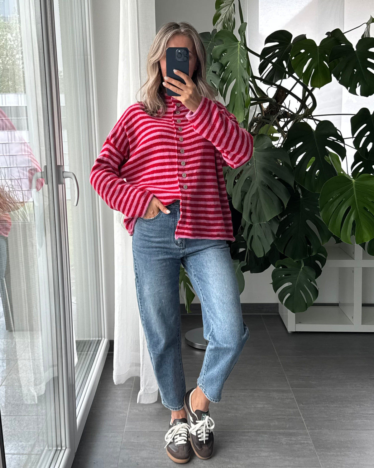 Cardigan Cozy Days Pink