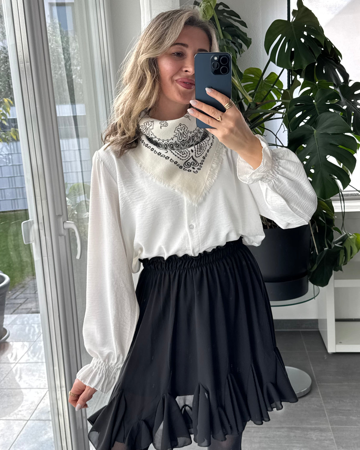 Volantrock Marry Schwarz