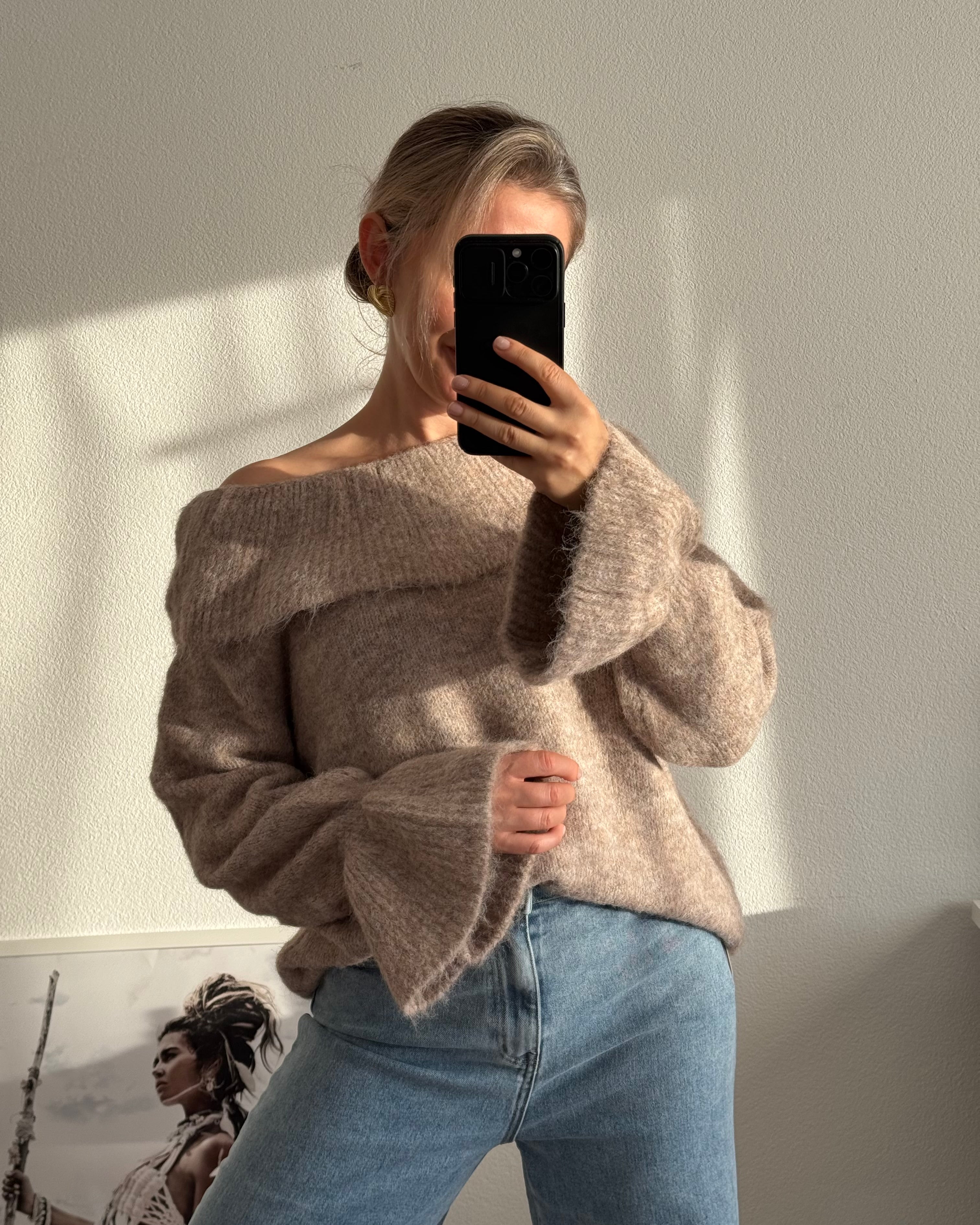 Pullover Softly Touch Mokka