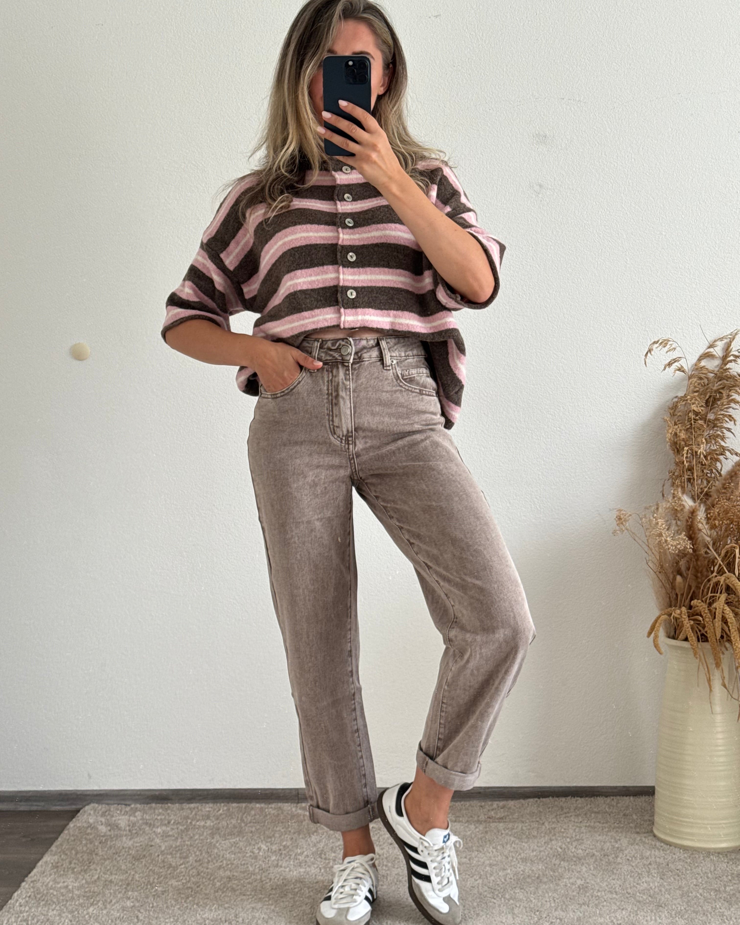 MOM JEANS Mocha