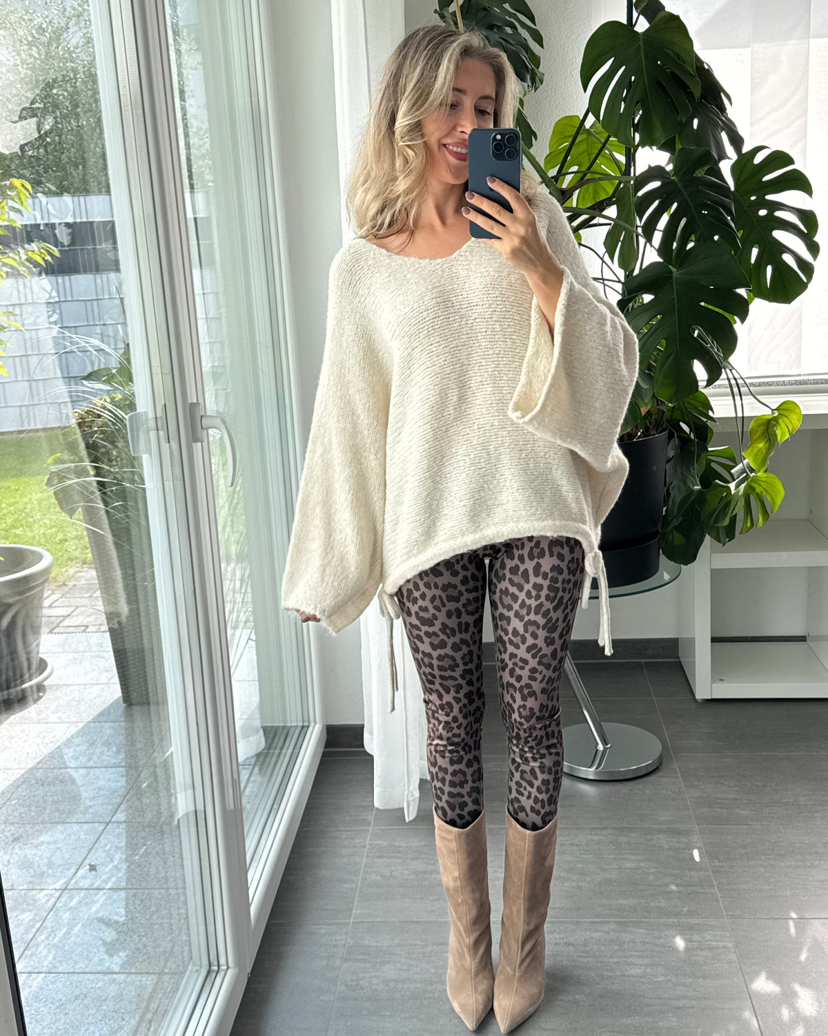 Butterstoff LEGGINGS Leo Taupe
