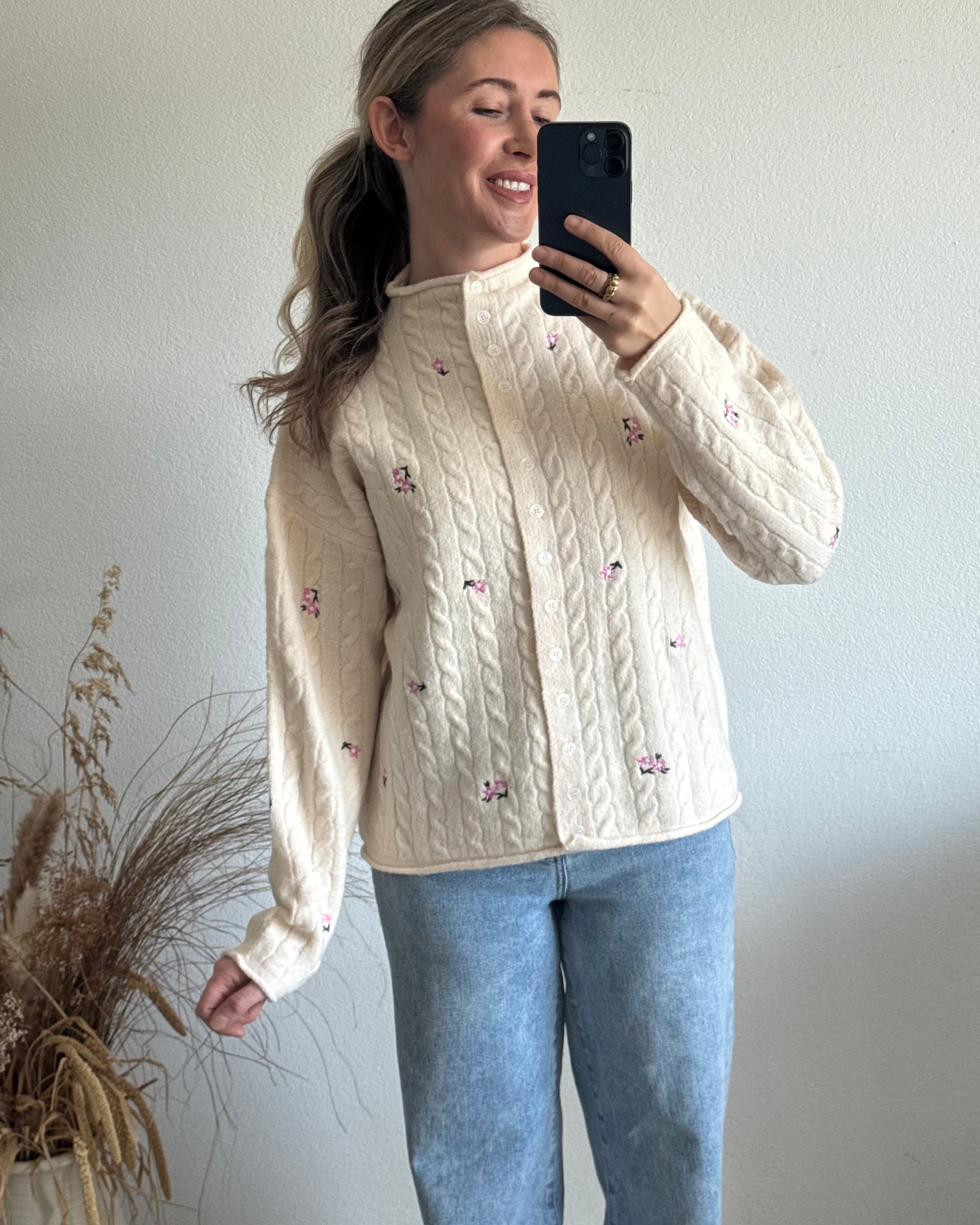 Cardigan Flower Dream CREME
