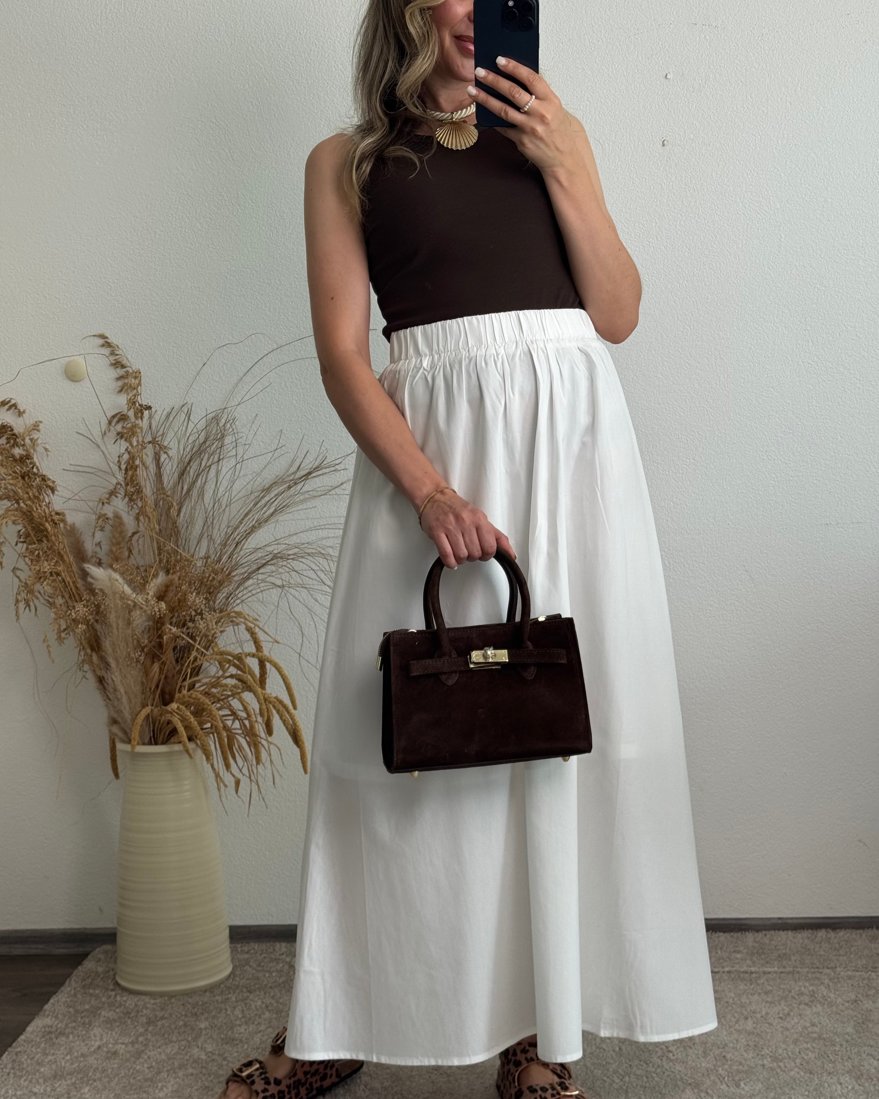 Maxi-Summerskirt weiß