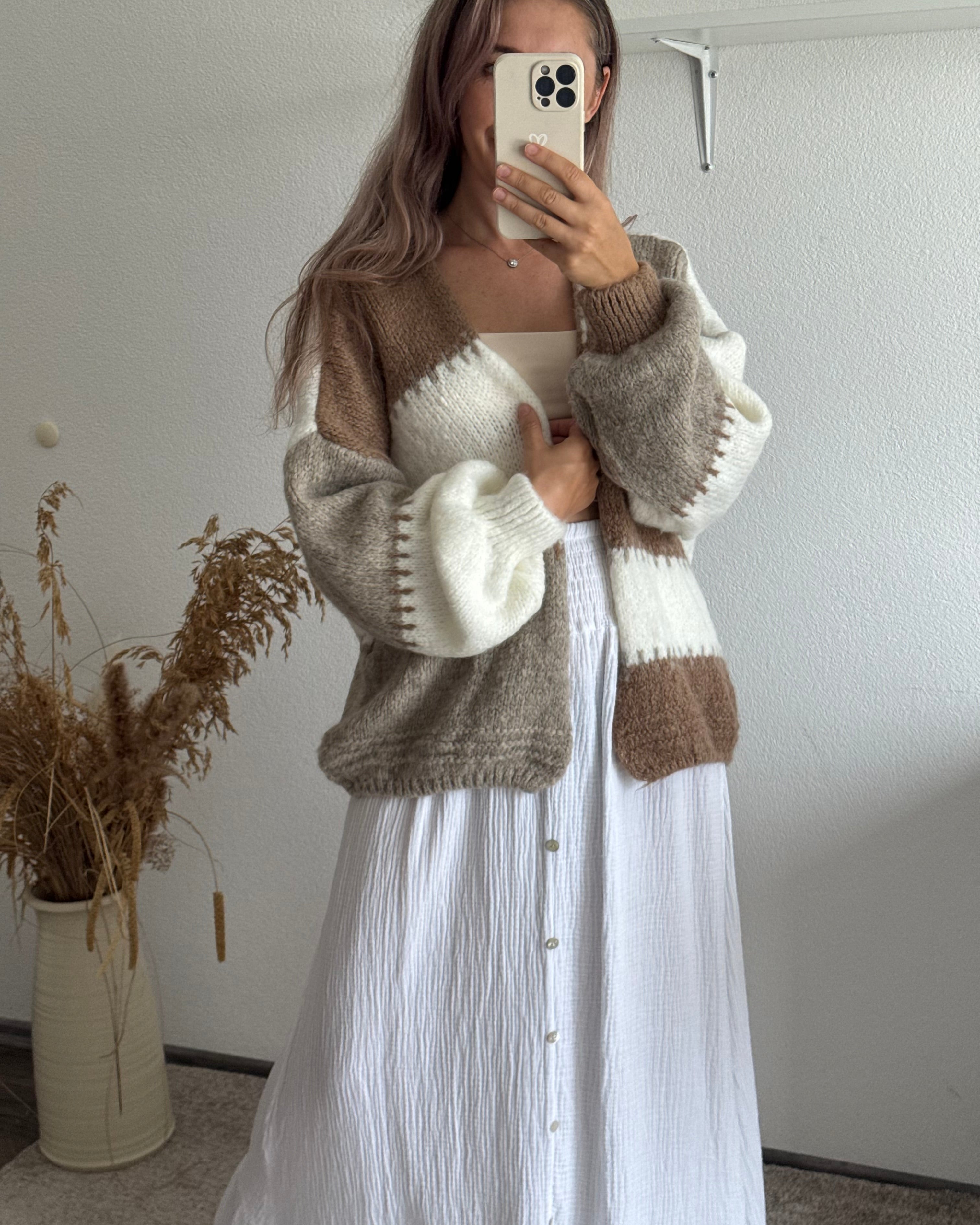 Offener Cardigan Merle BEIGE