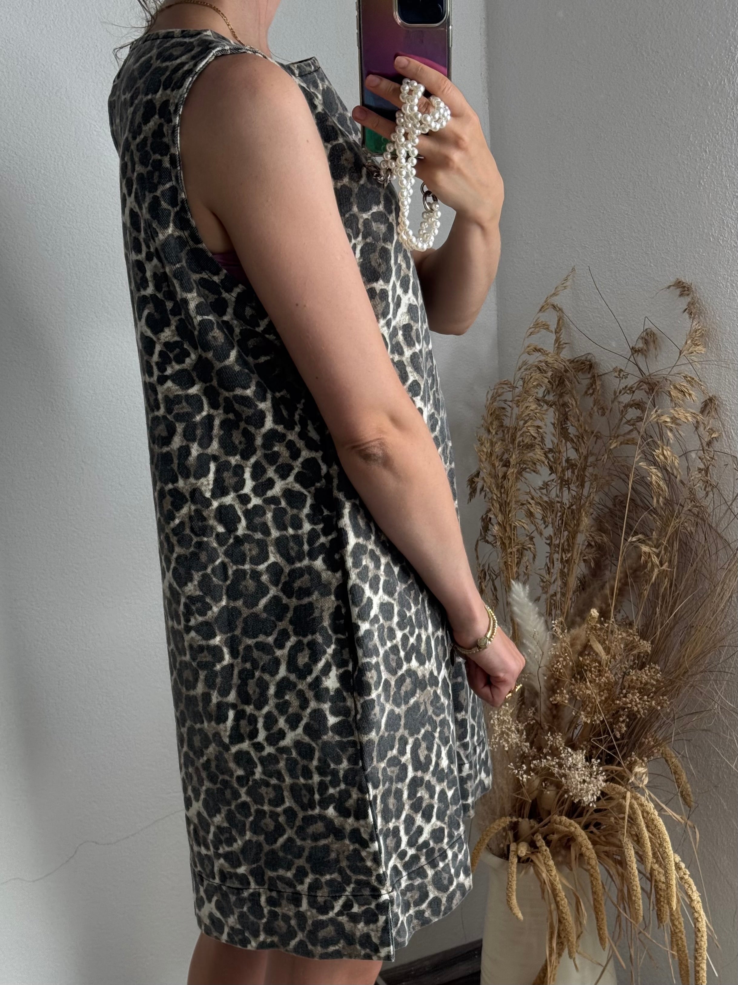Oversize Jeanskleid Leo