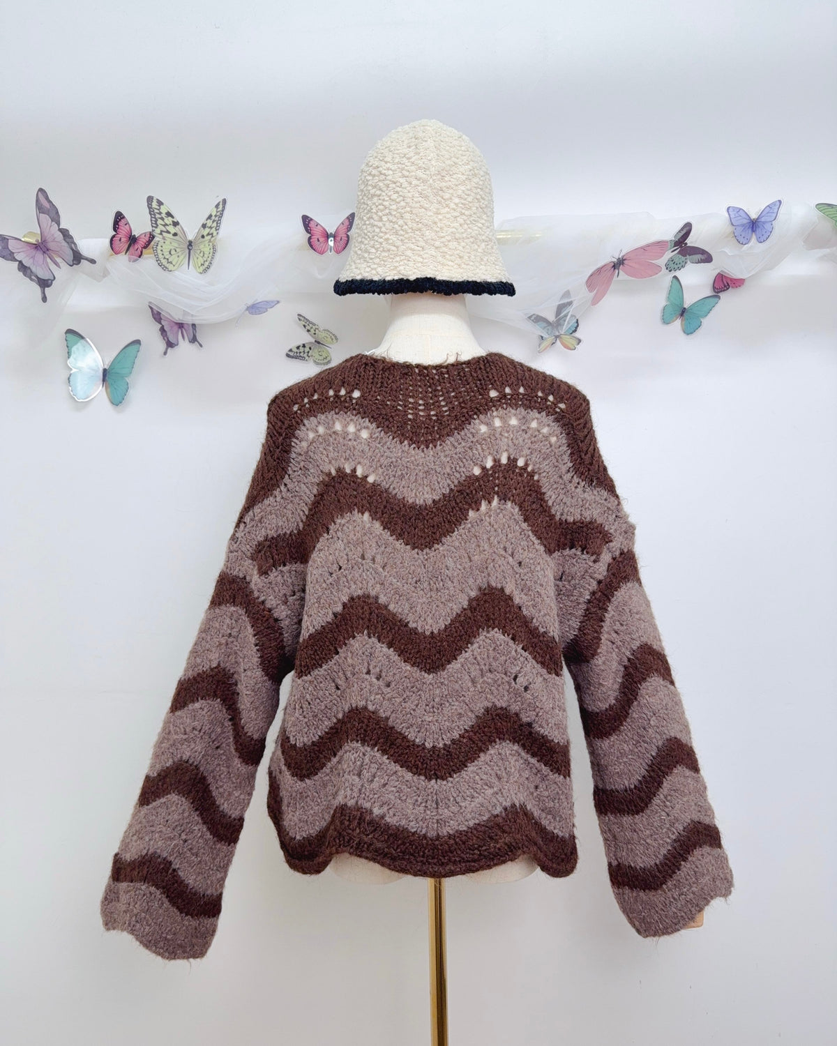 Cardigan mit Schleife WAVE