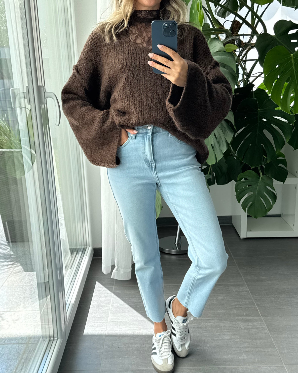 MOM JEANS IVY hellblau