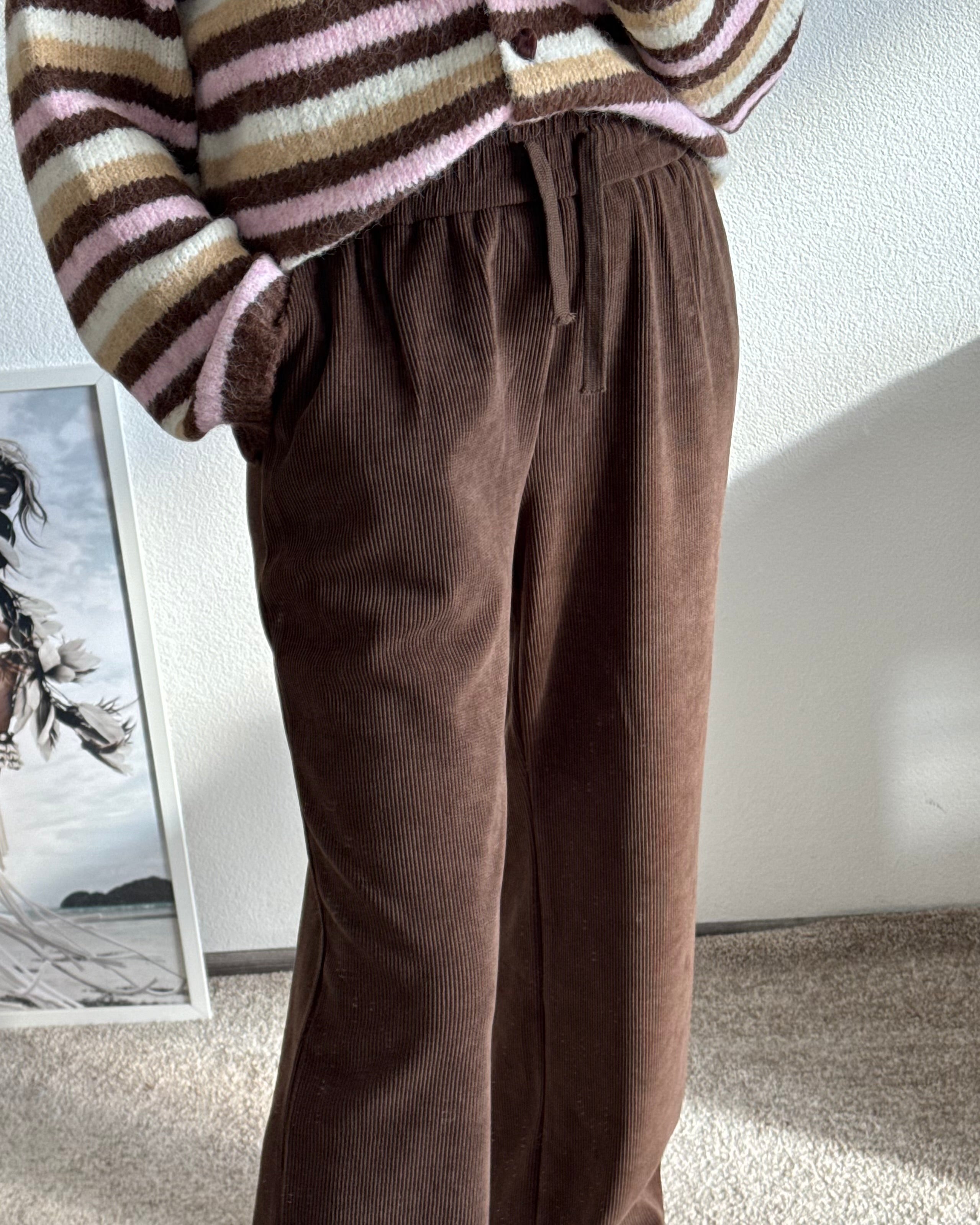 Cordhose SCHOKOBRAUN
