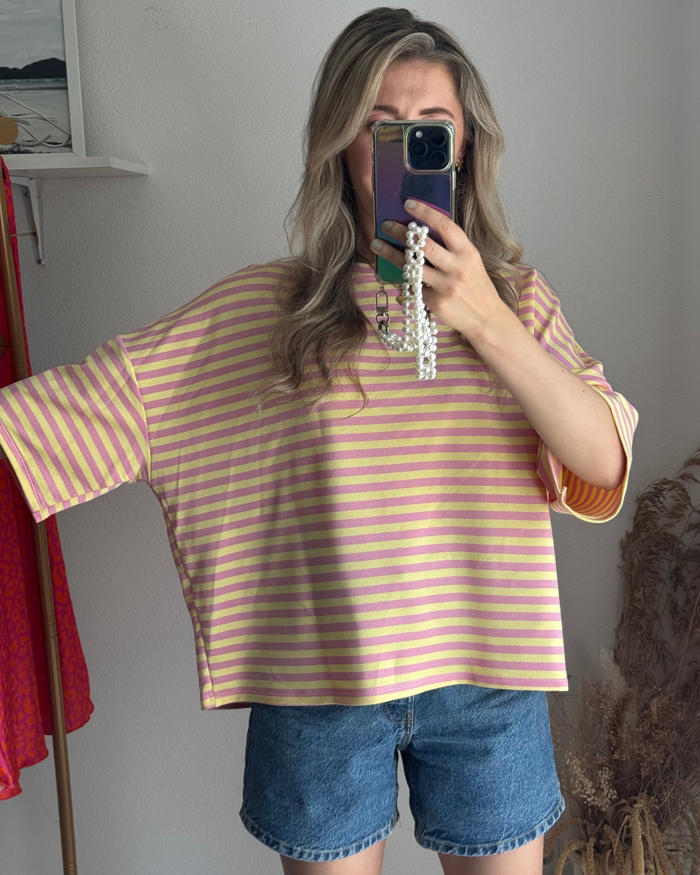 GESTREIFTES T-SHIRT FEELS GOOD