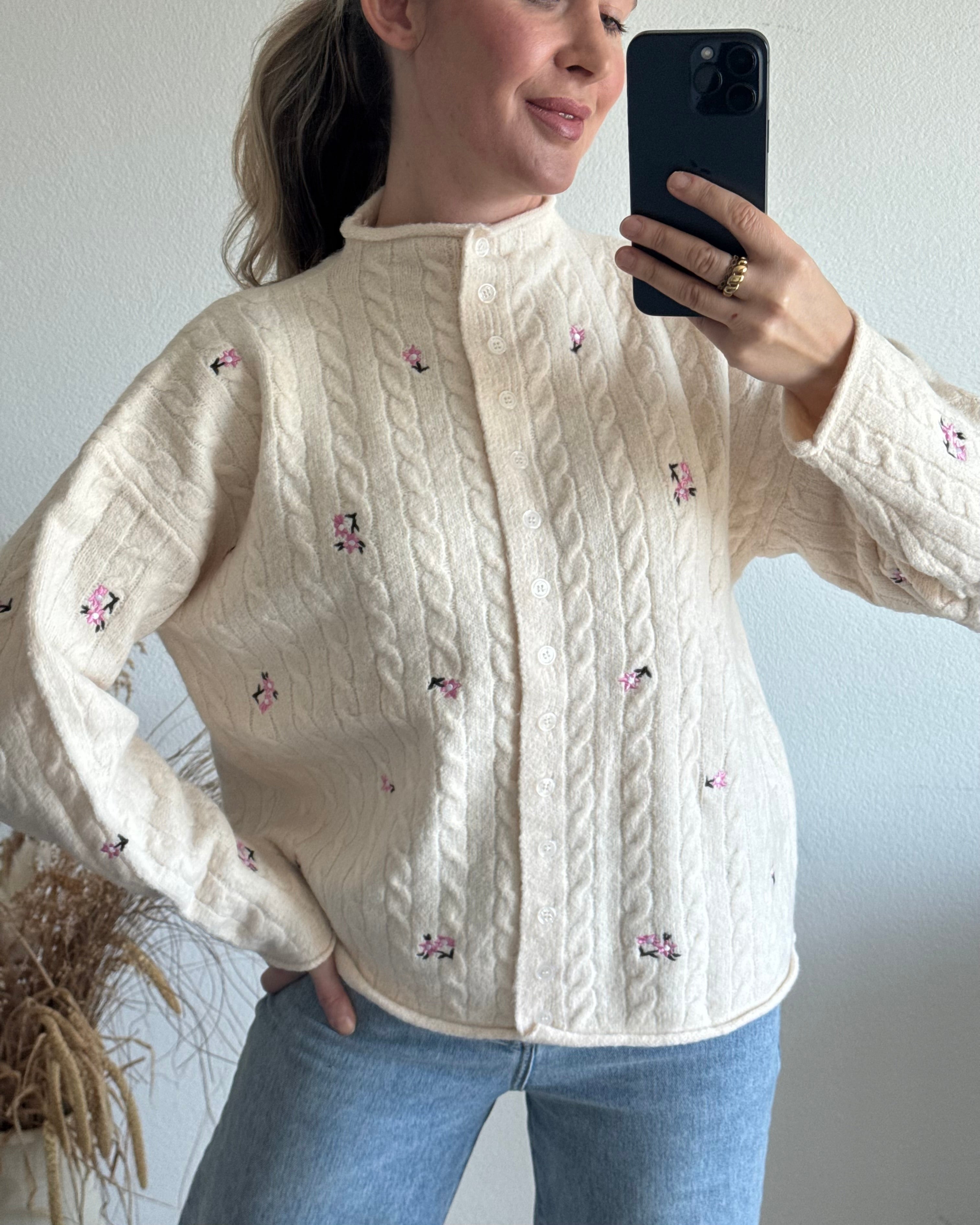 Cardigan Flower Dream CREME