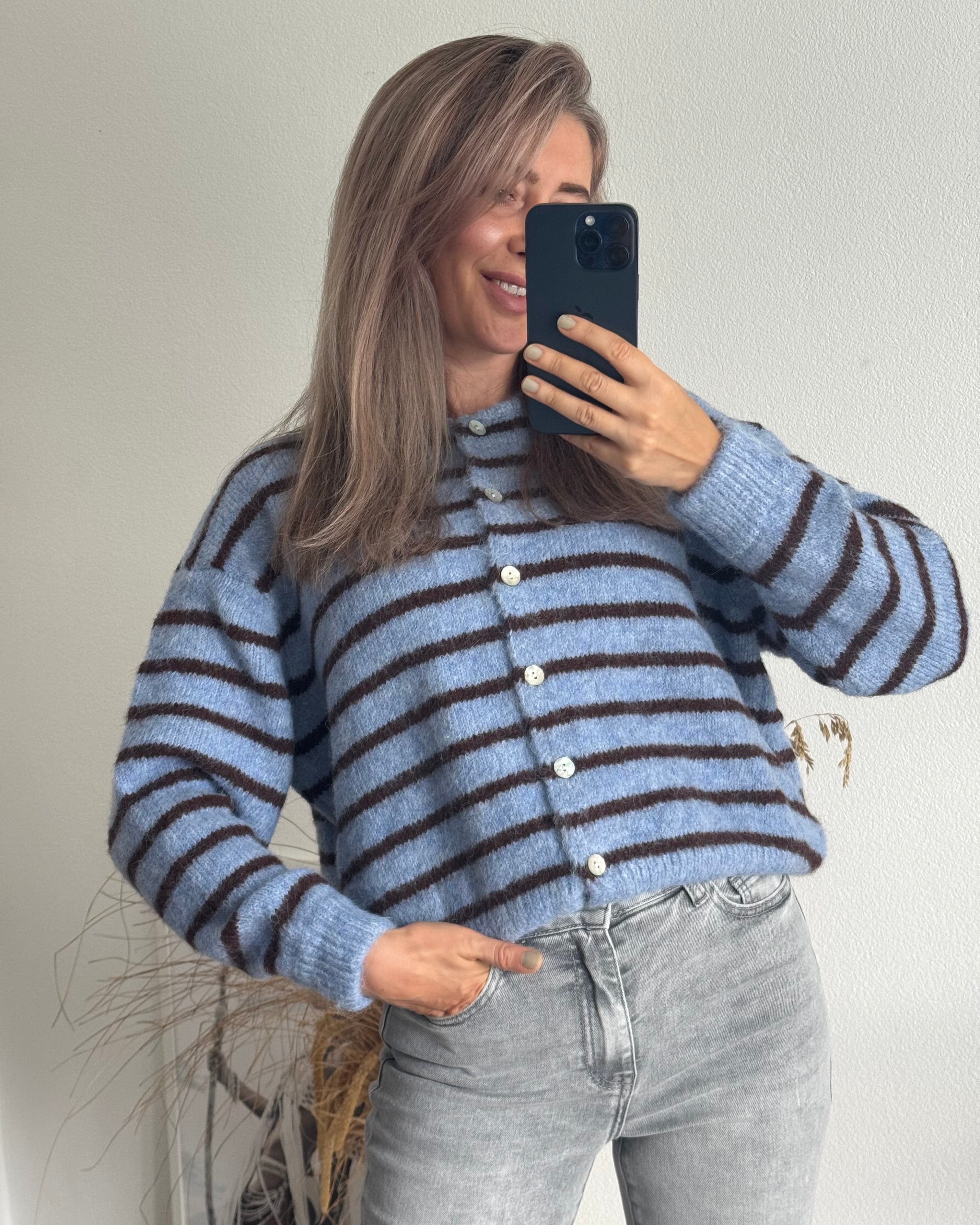 Cardigan Nele Bordeaux
