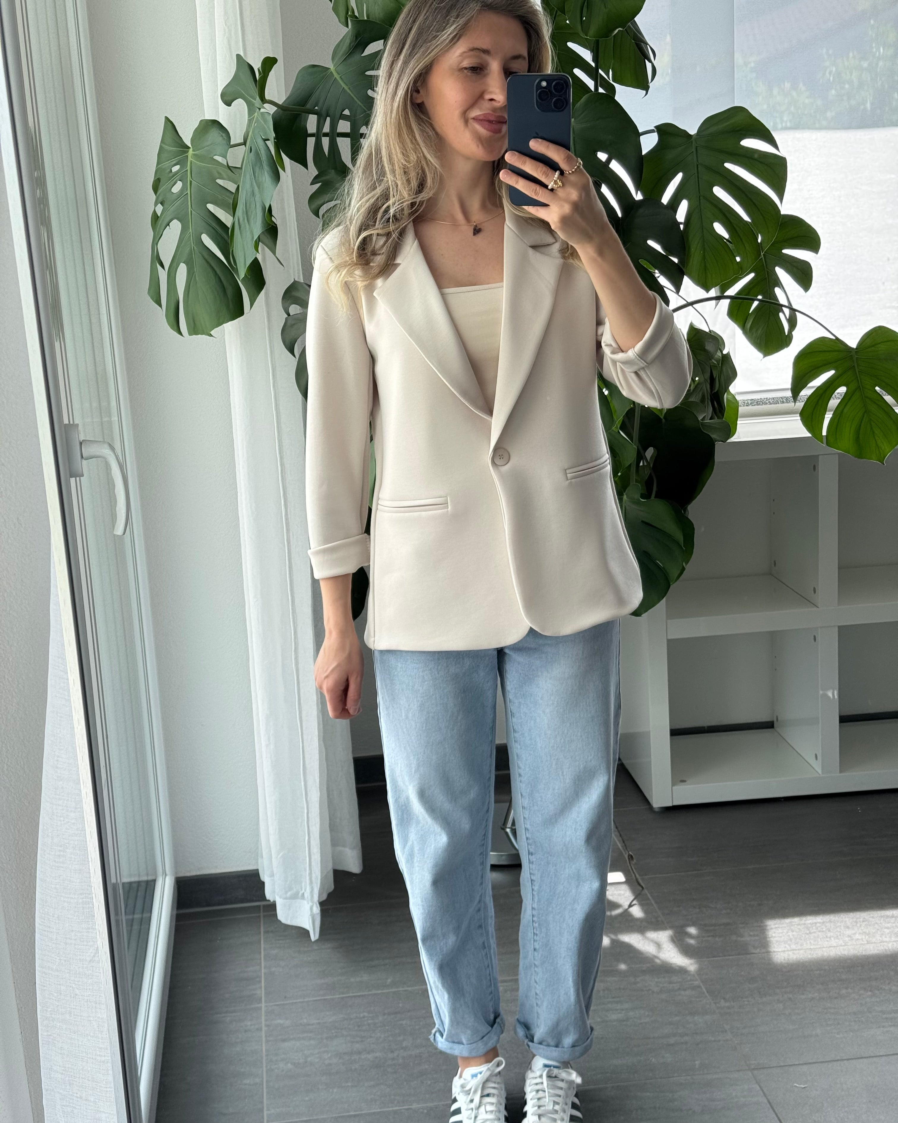 Daily Comfort Blazer Taupe