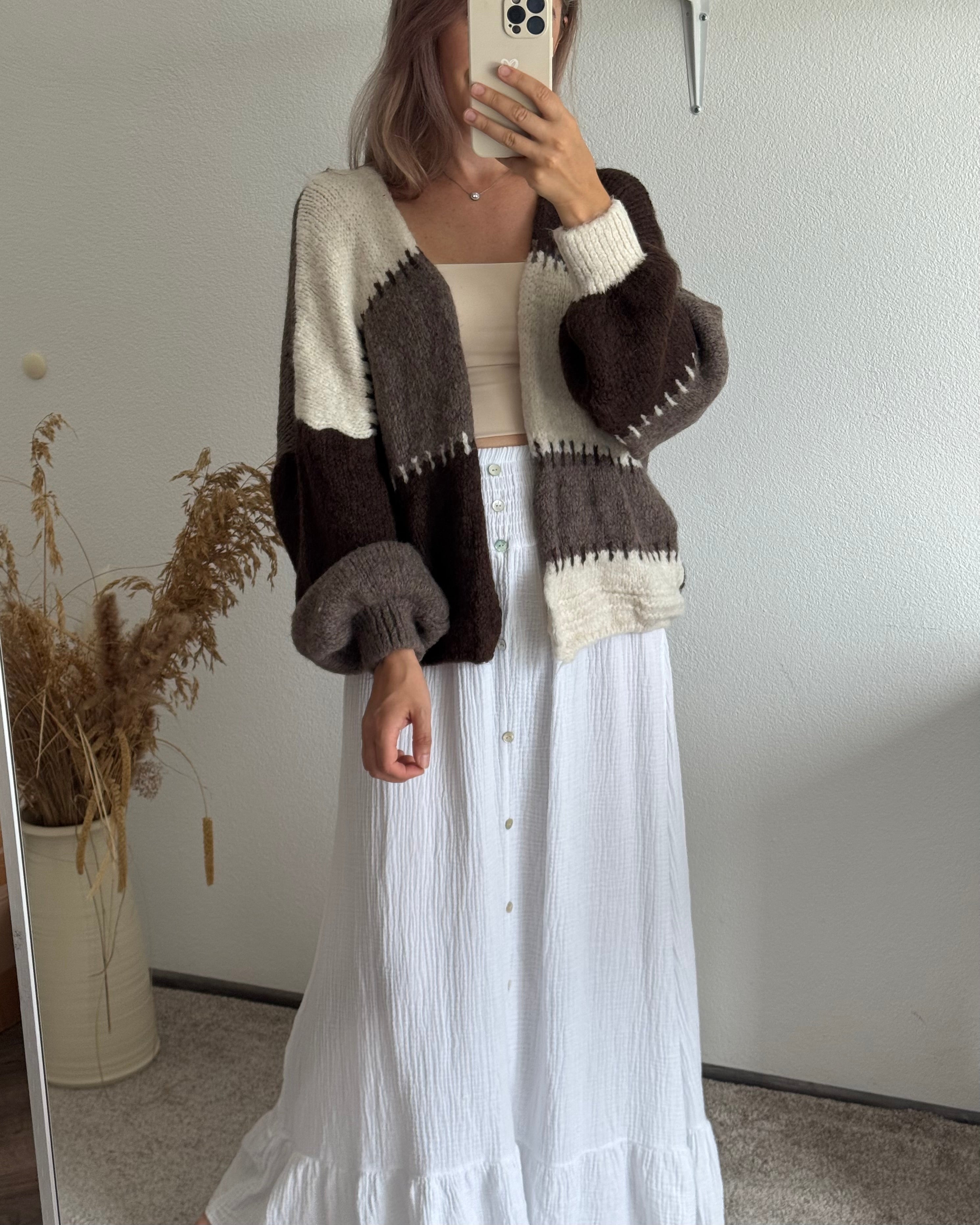 Offener Cardigan Merle BEIGE