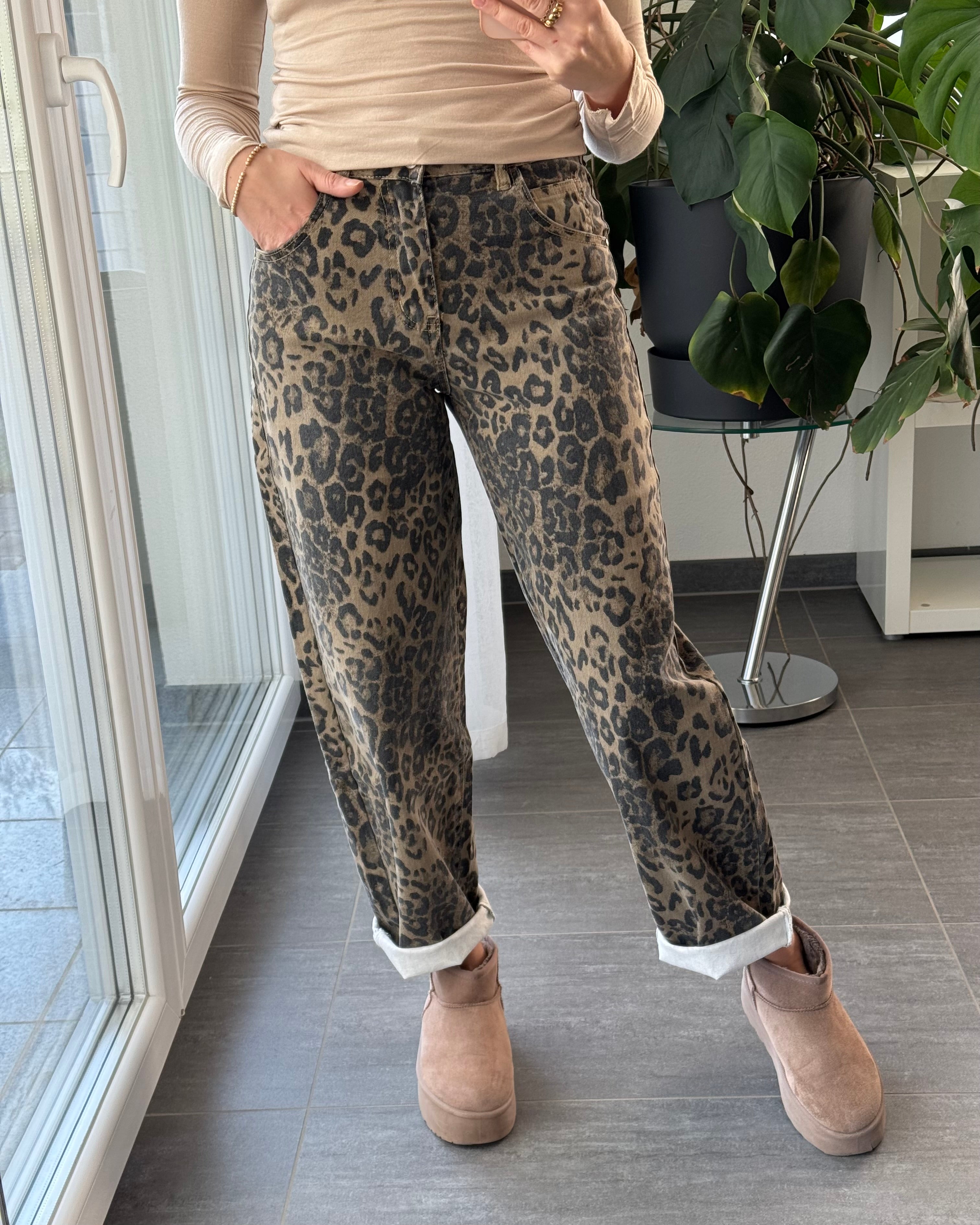 Stretch Balloon Jeans Leo