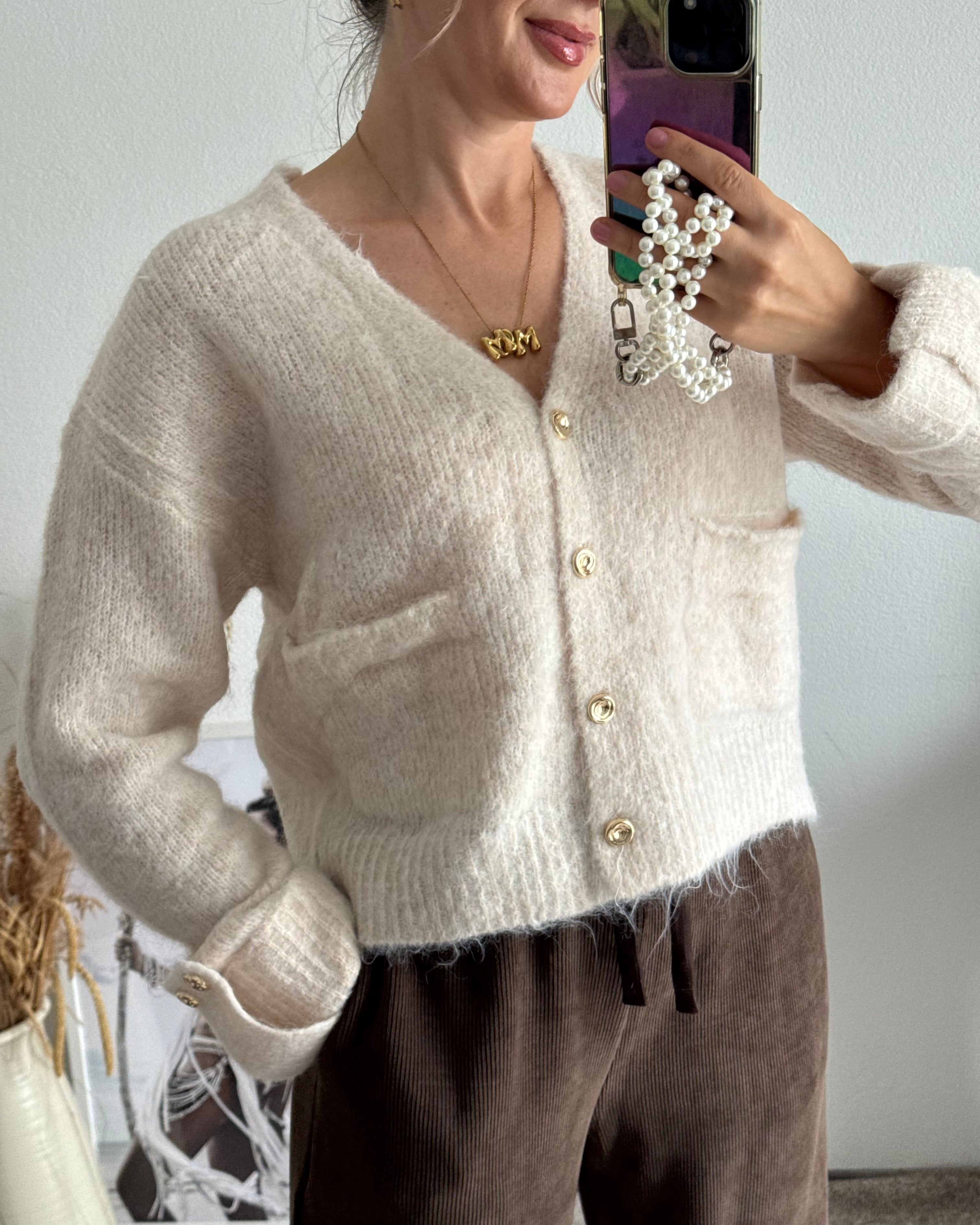 Cardigan Mandy Beige