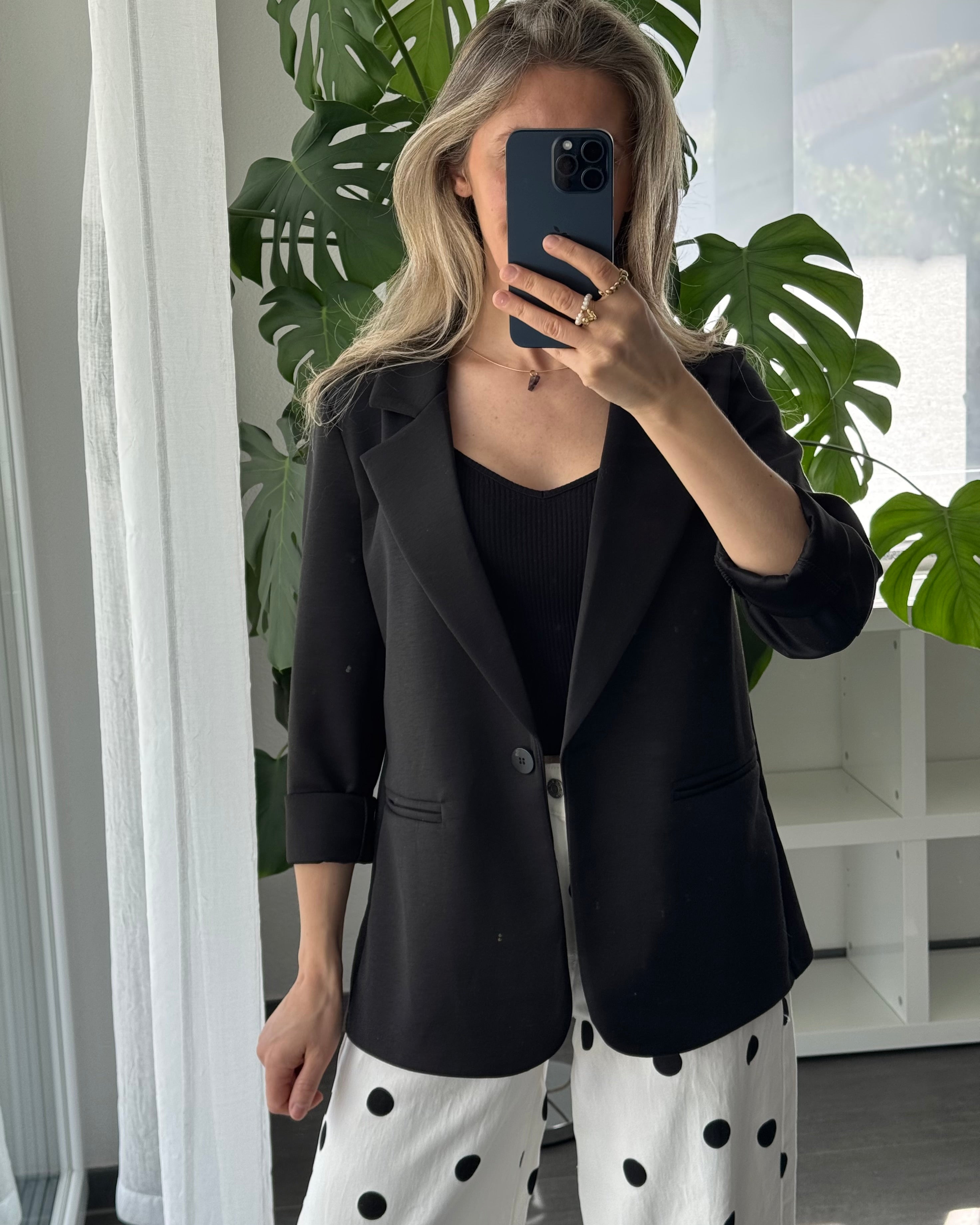 Daily Comfort Blazer schwarz