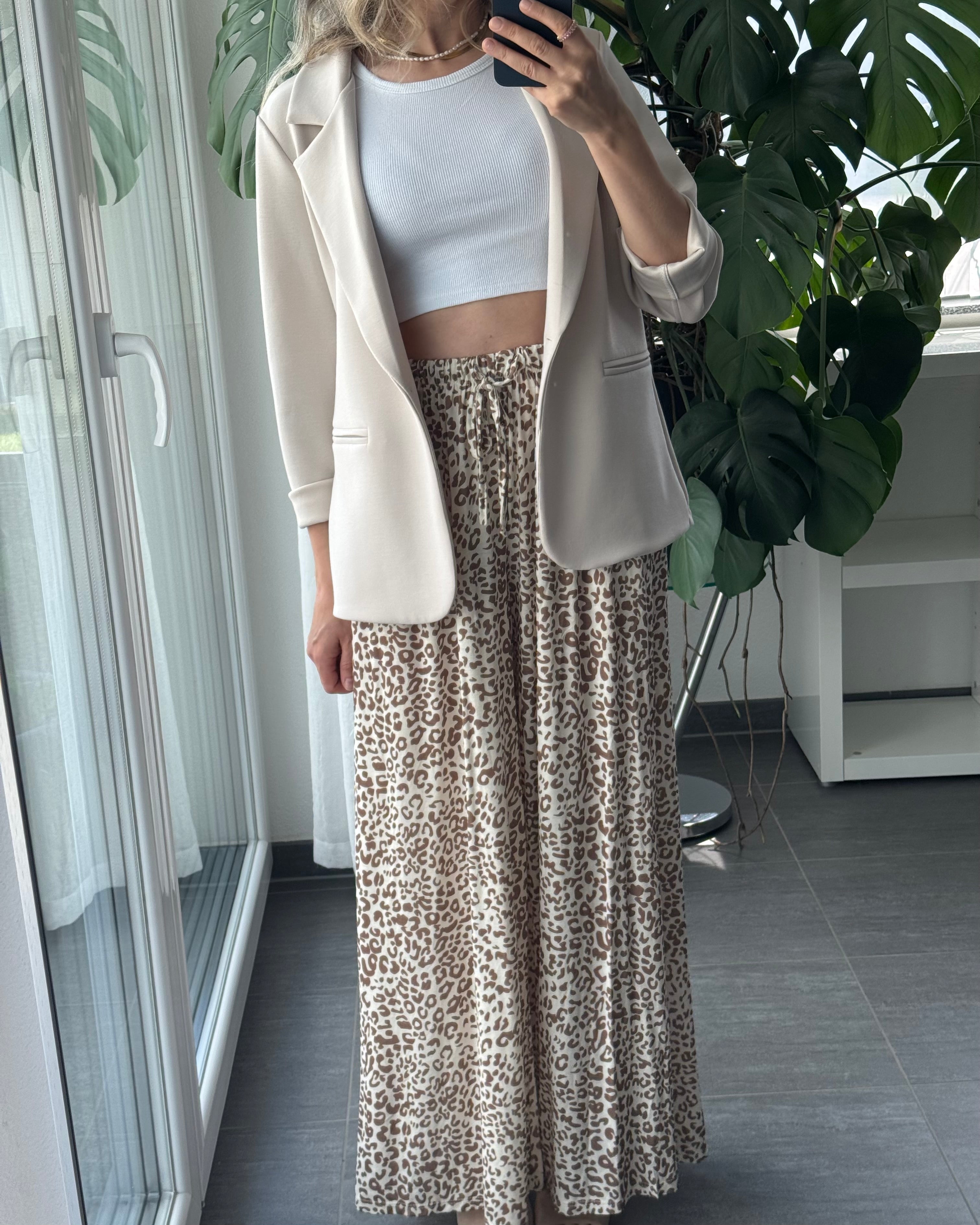 Viskosehose Leo mit elastischem Gummizug