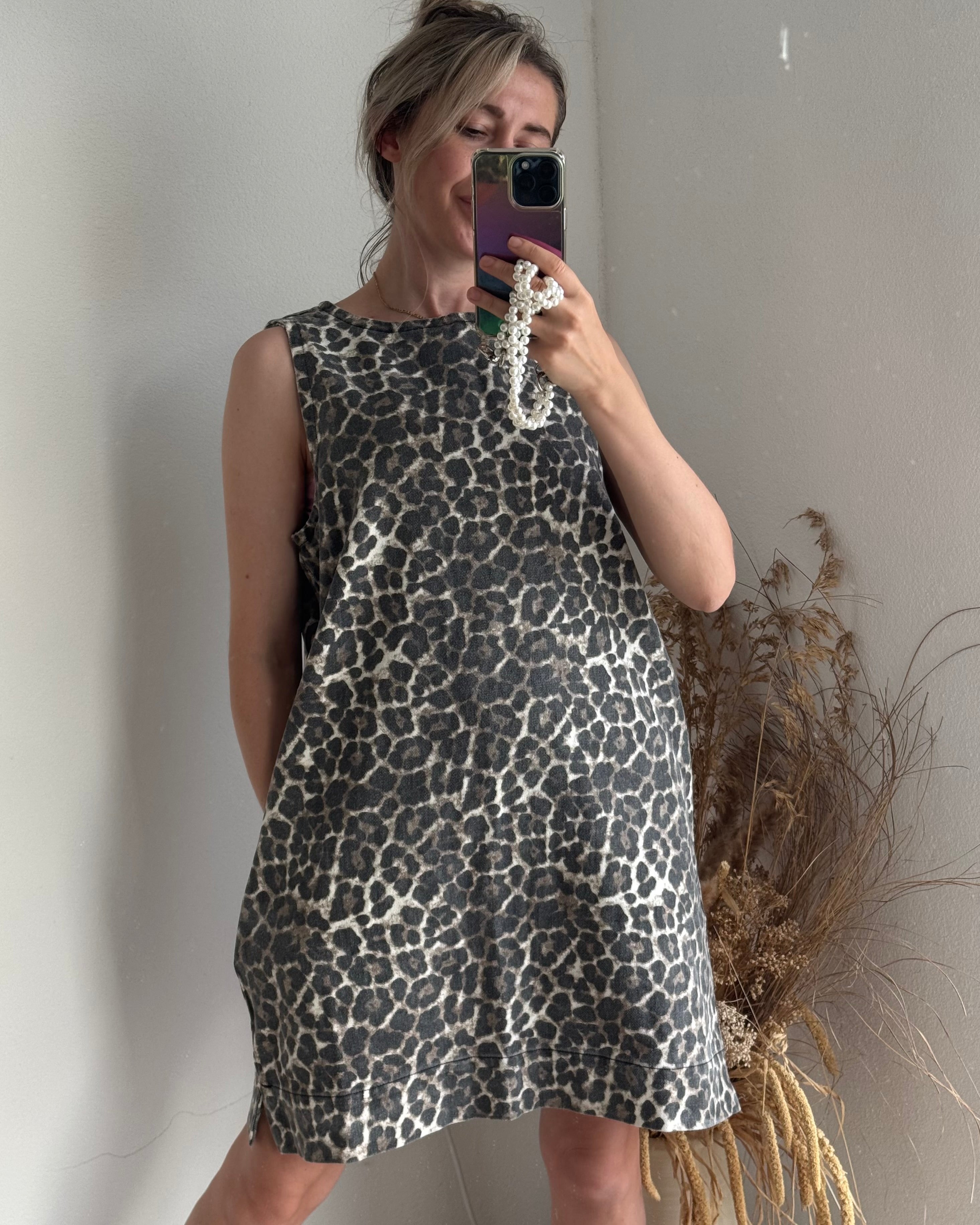 Oversize Jeanskleid Leo