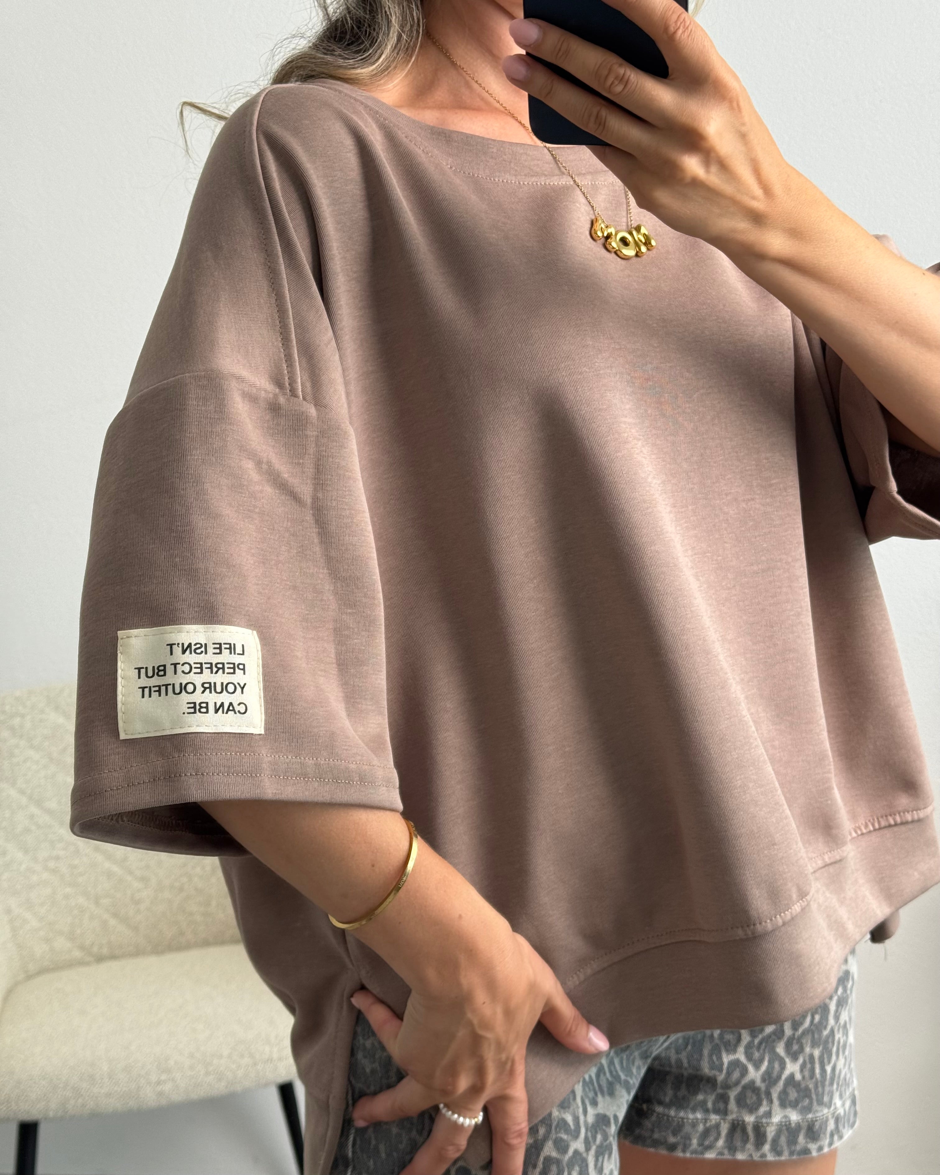 Sweater Statement Taupe