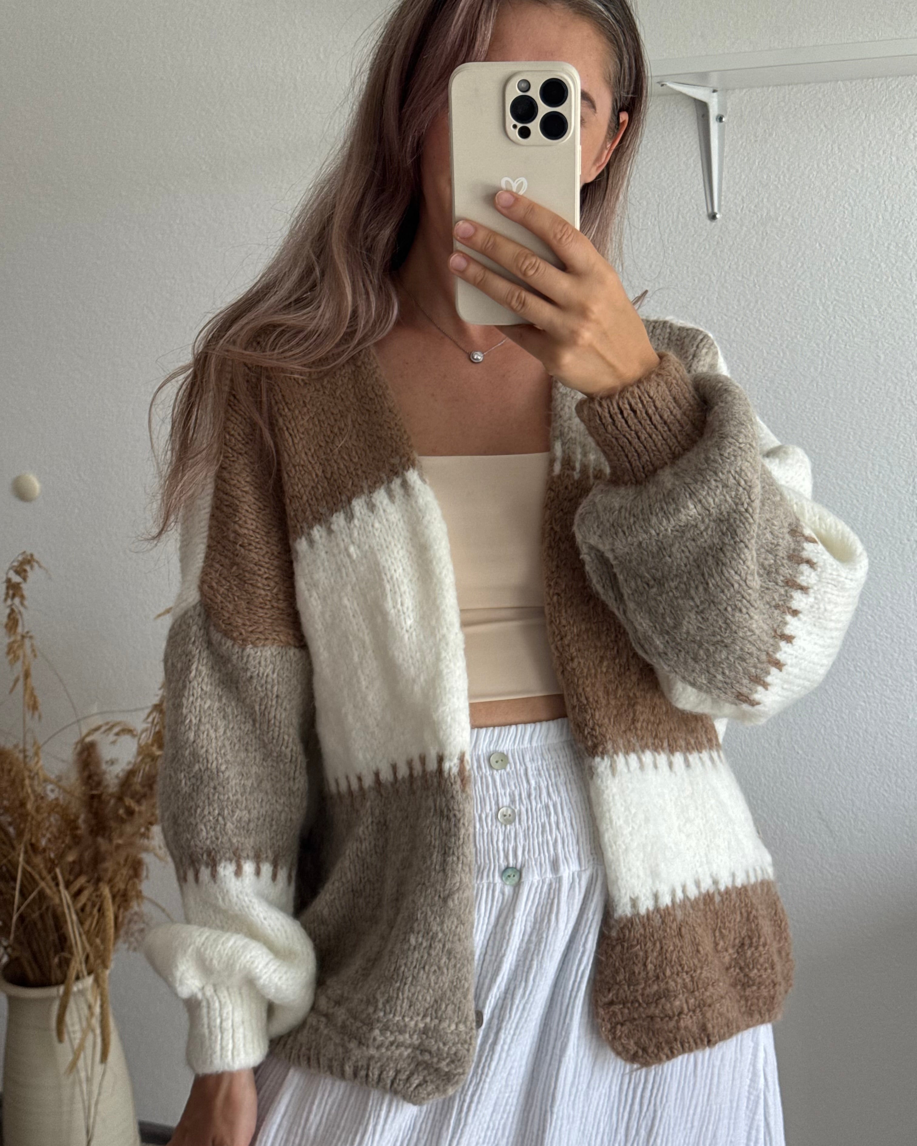 Offener Cardigan Merle BEIGE