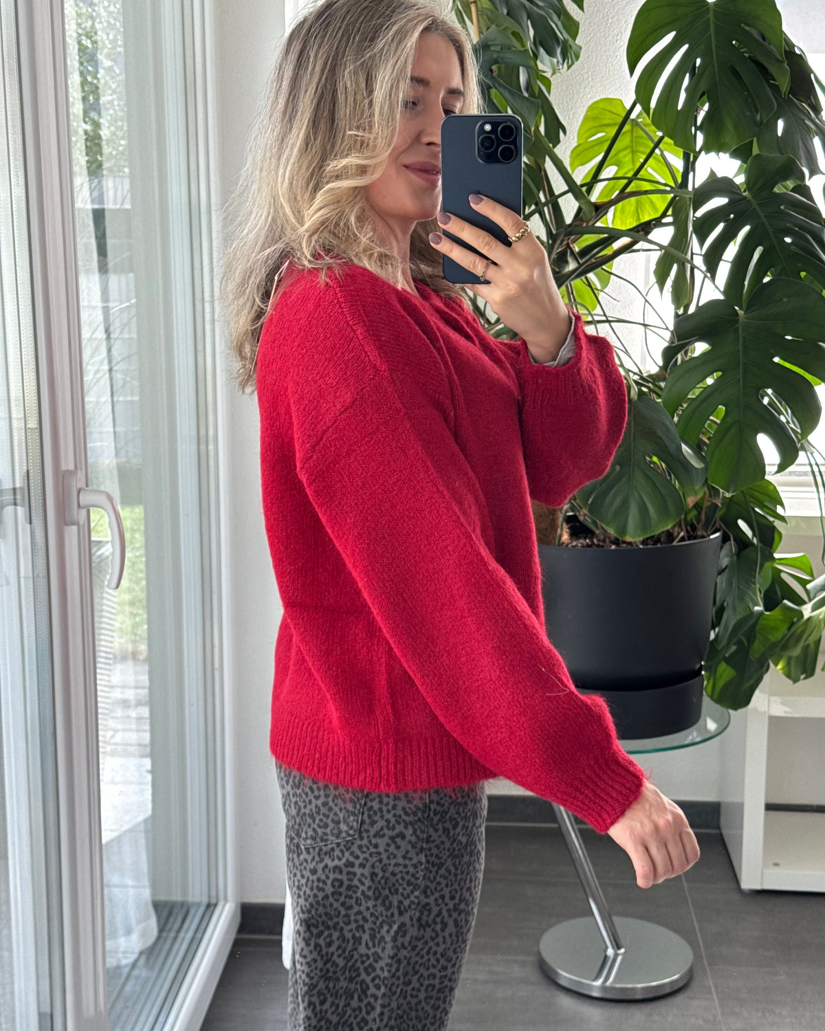 supersoft Cardigan Bordeaux