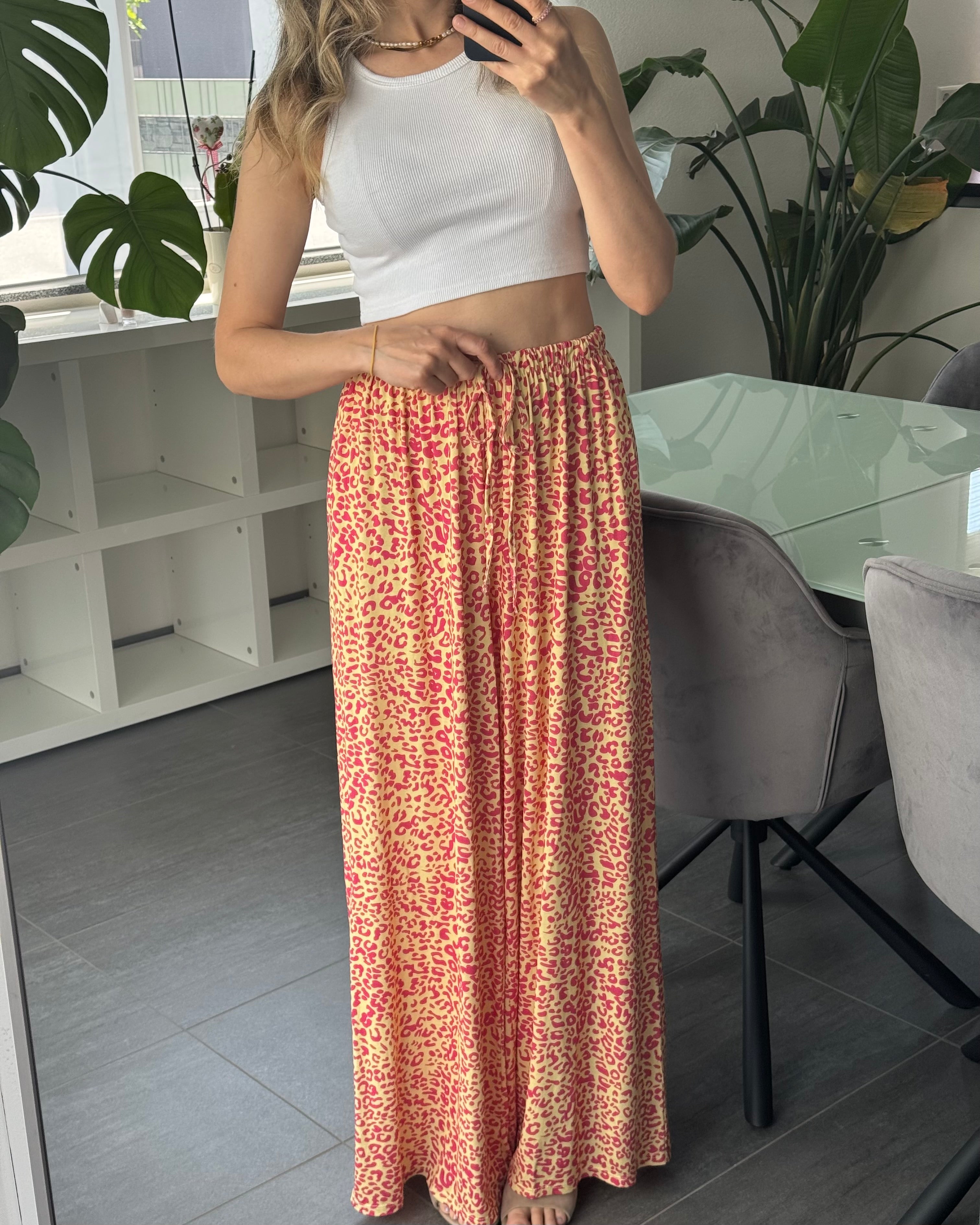 Viskosehose Leo mit elastischem Gummizug