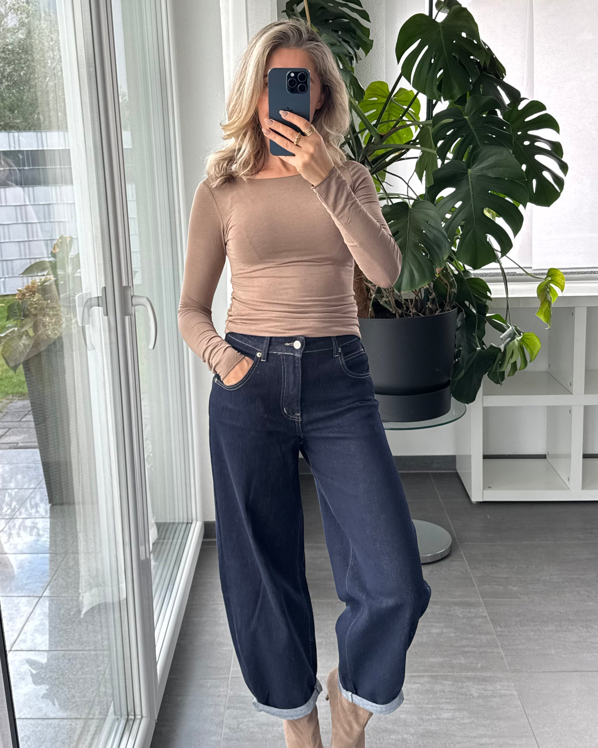 Supersoft & Stretchy Basictop mocha