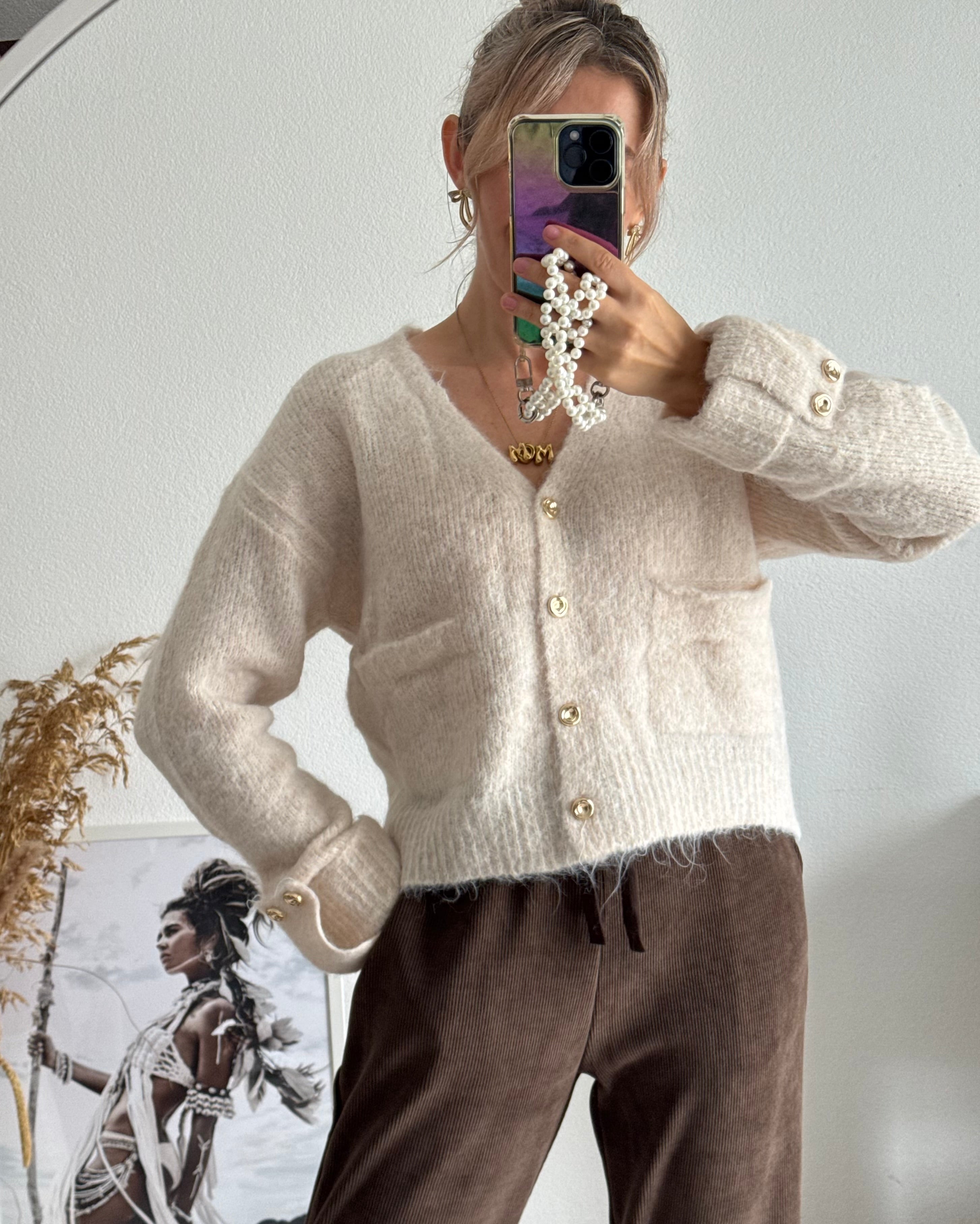 Cardigan Mandy Beige