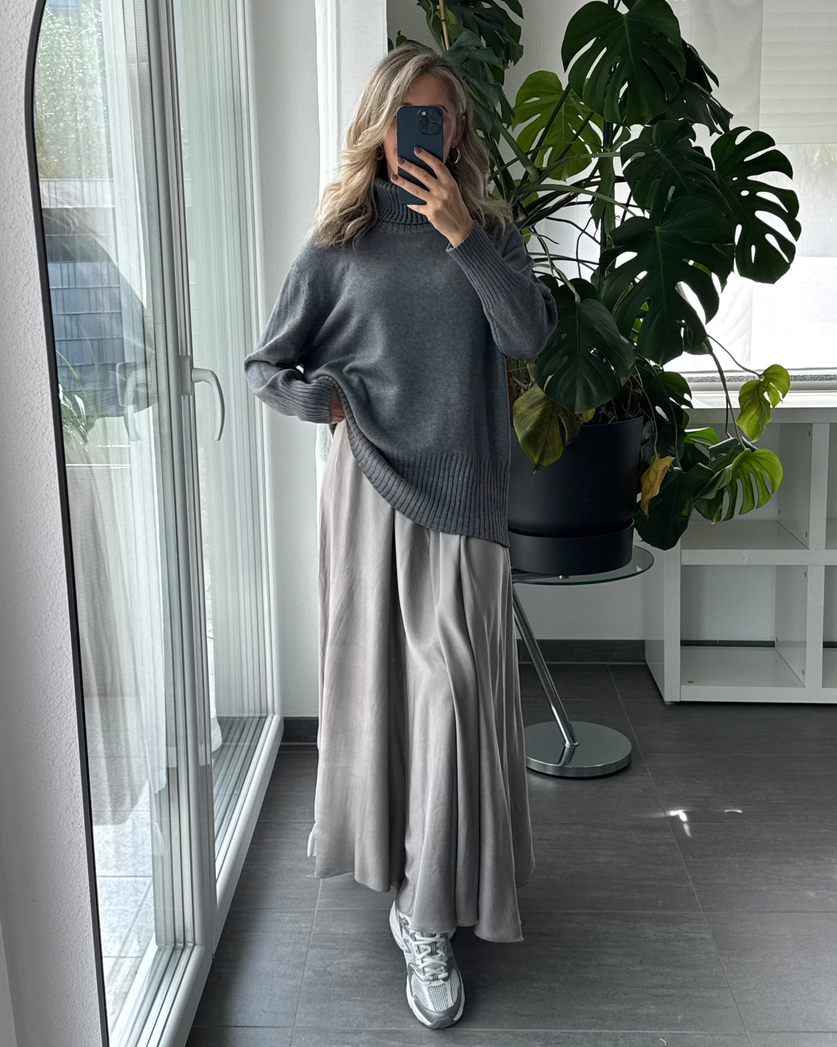 Rollkragenpullover Soft Turtleneck Anthrazit