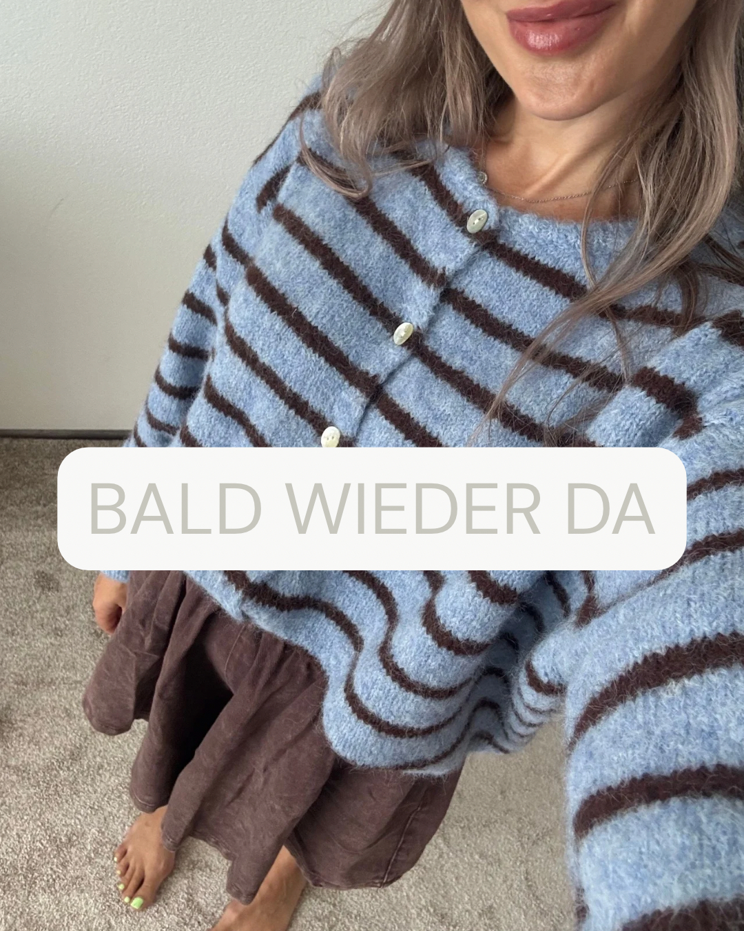 Cardigan Nele BLAU