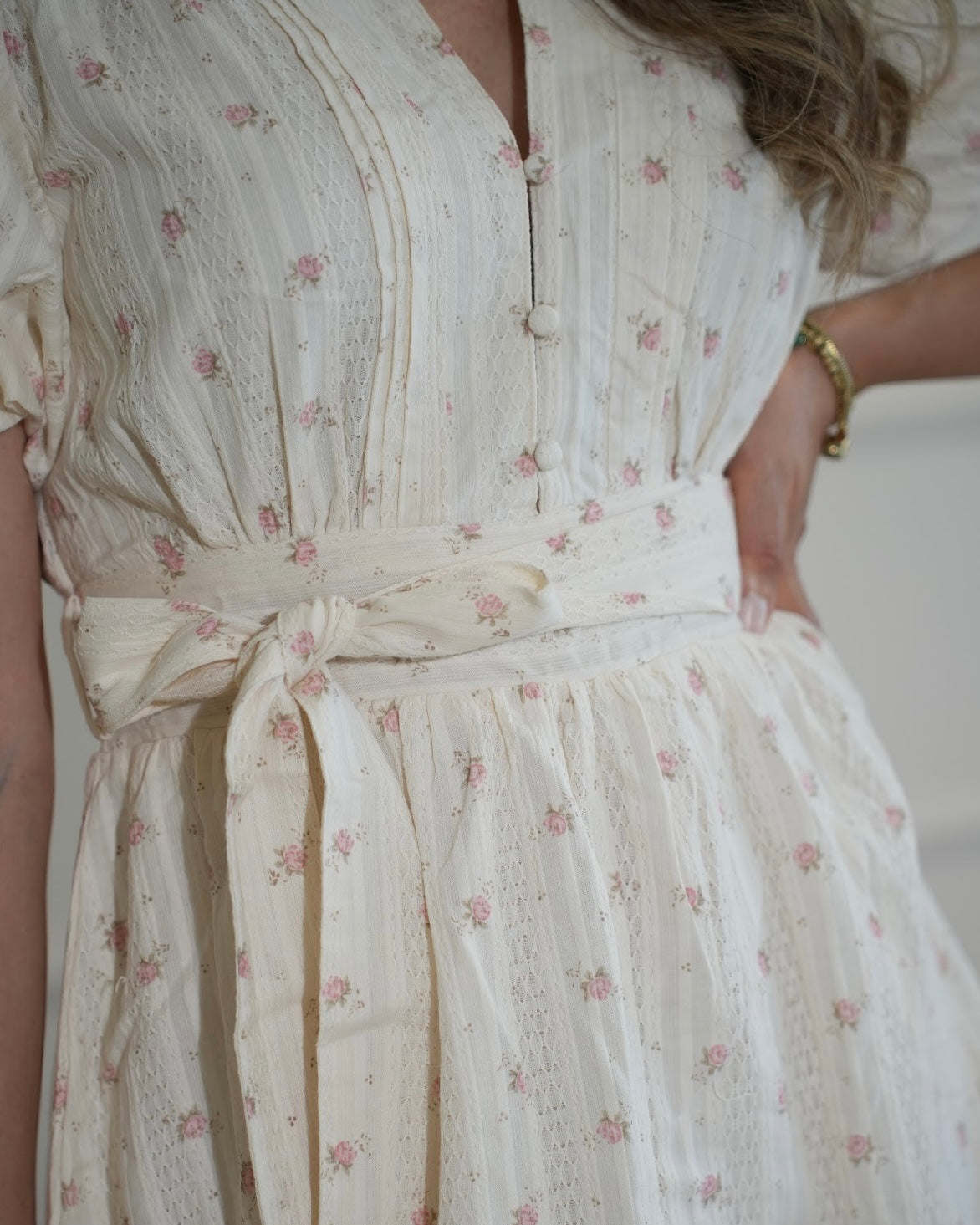 Musselinkleid Summer Romance Rosa
