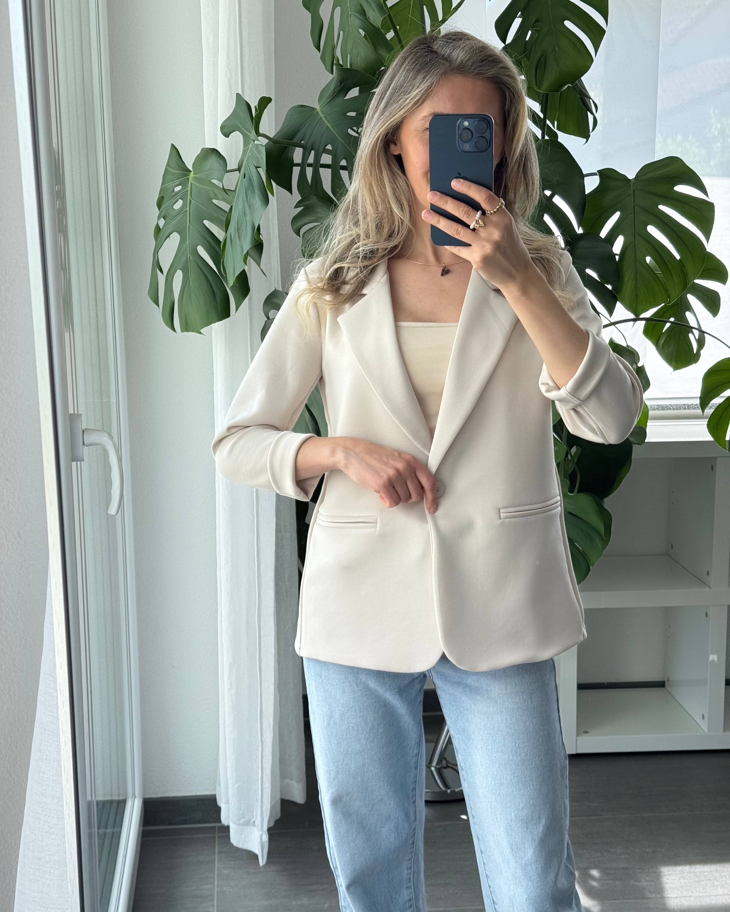Daily Comfort Blazer Taupe
