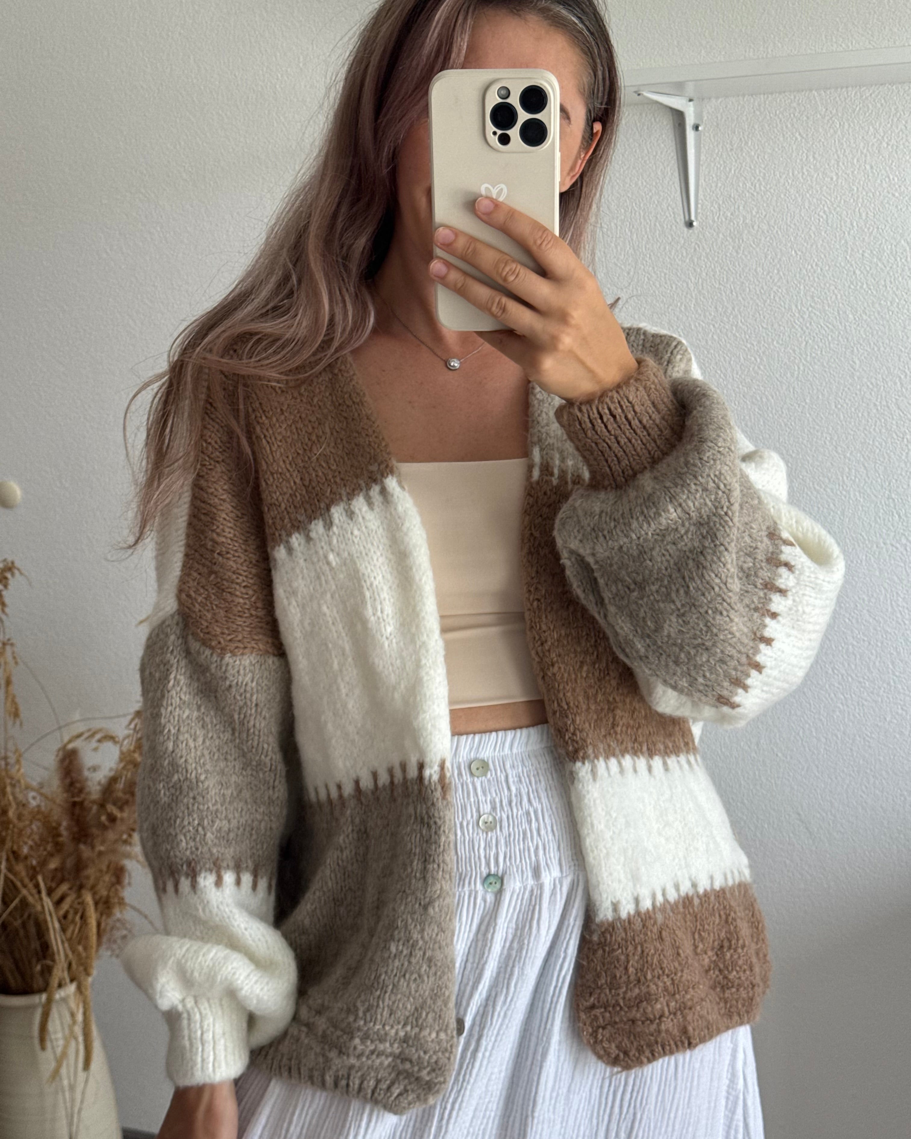 Offener Cardigan Merle BEIGE