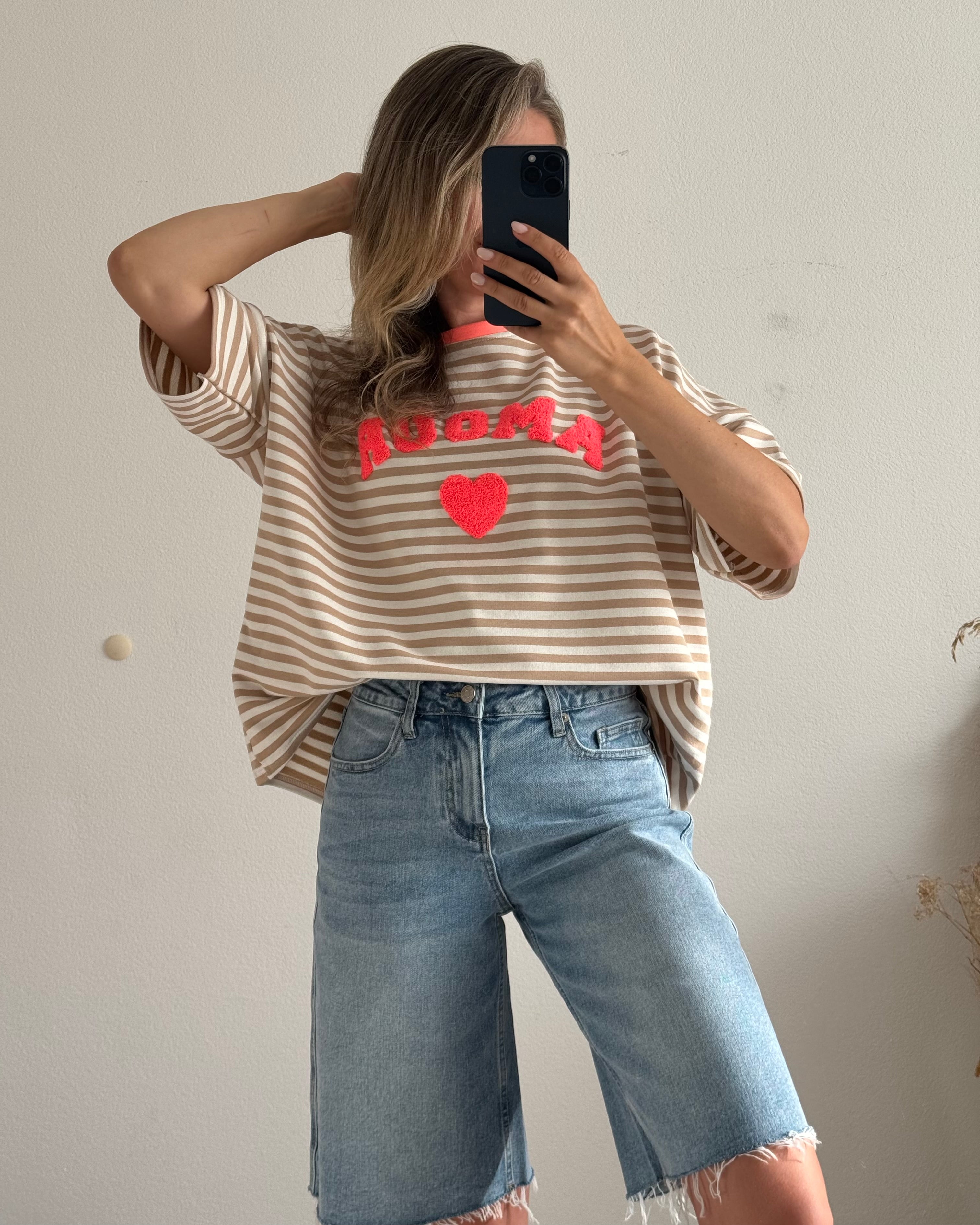 Shirt Amour Teddy Beige