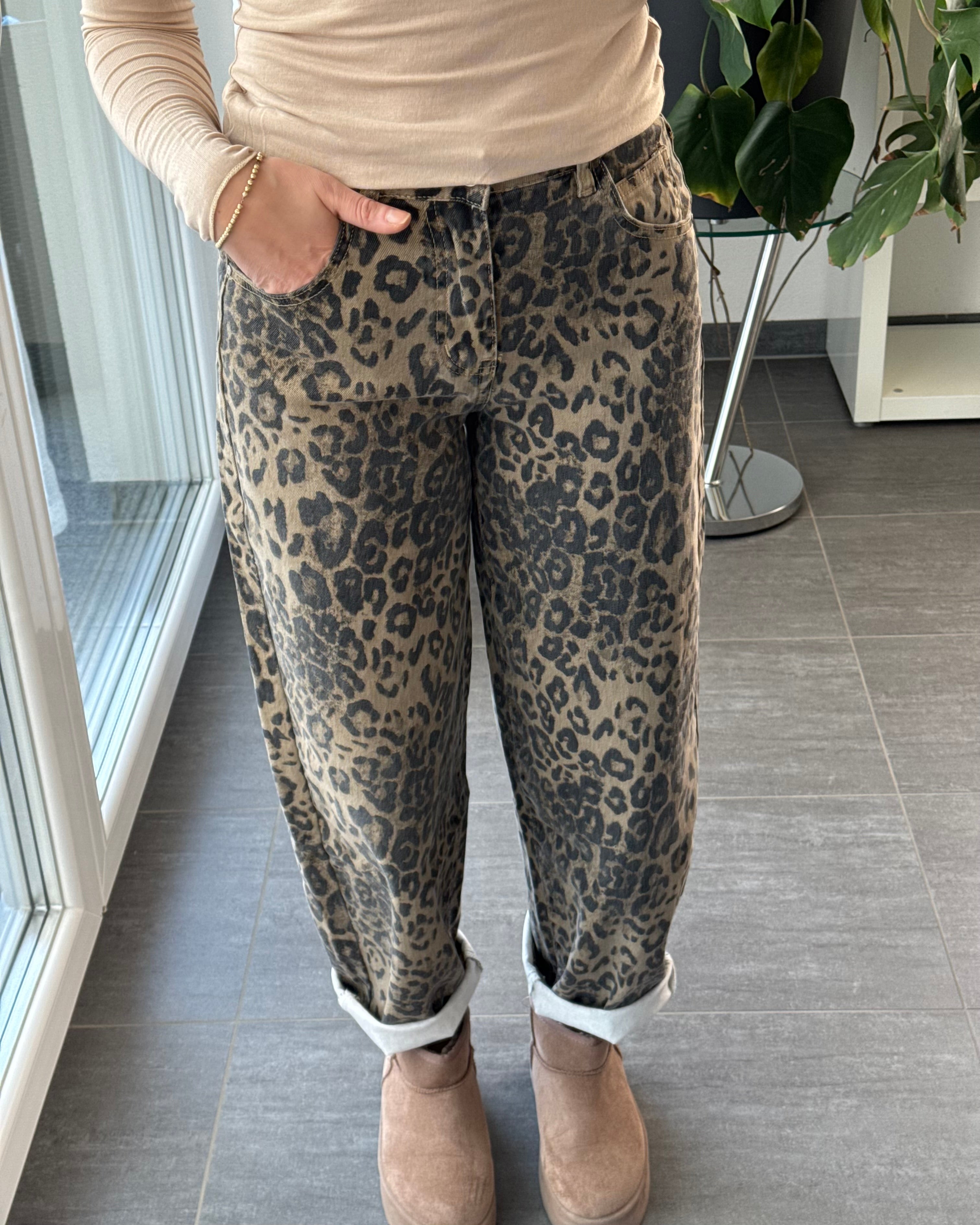 Stretch Balloon Jeans Leo