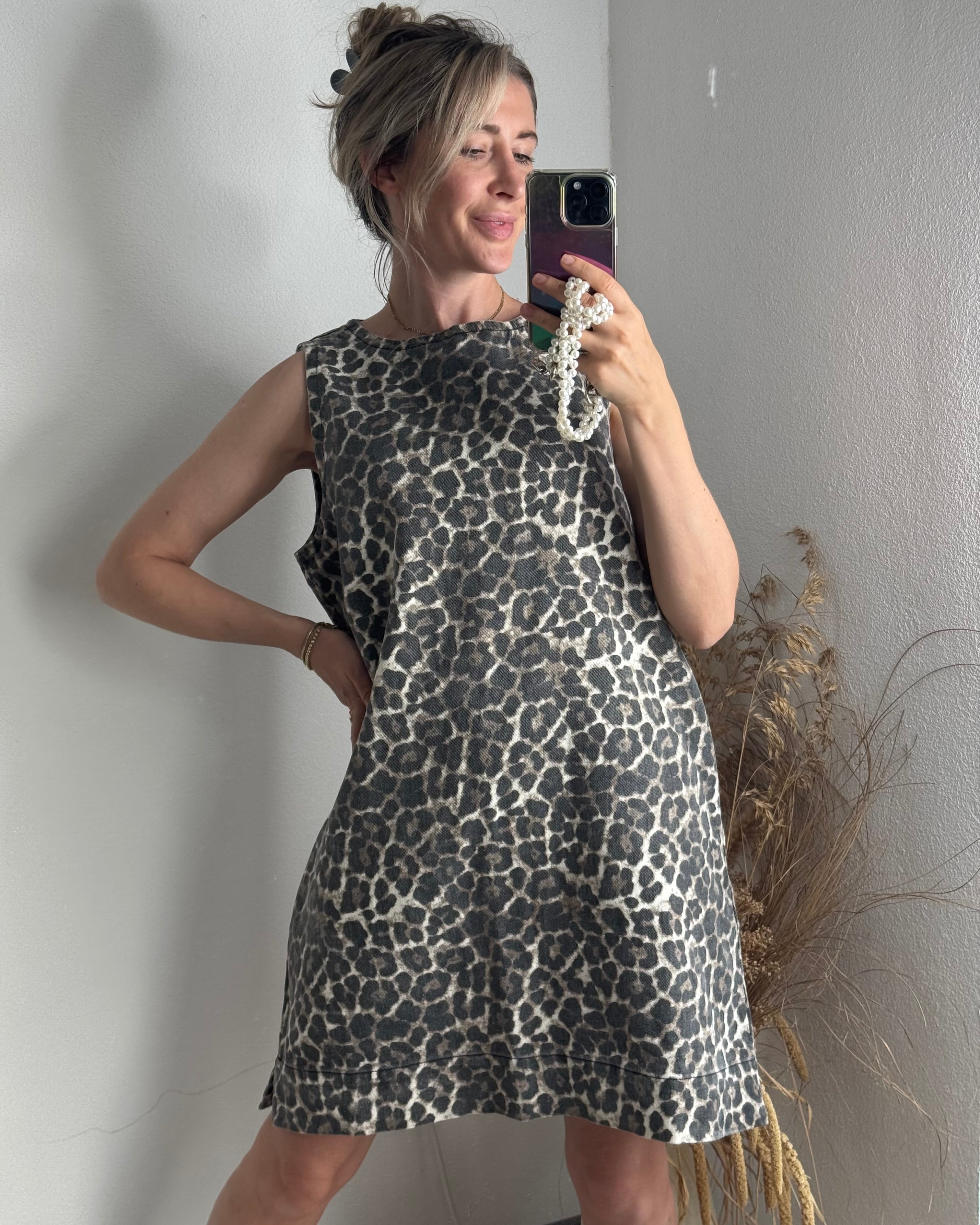 Oversize Jeanskleid Leo
