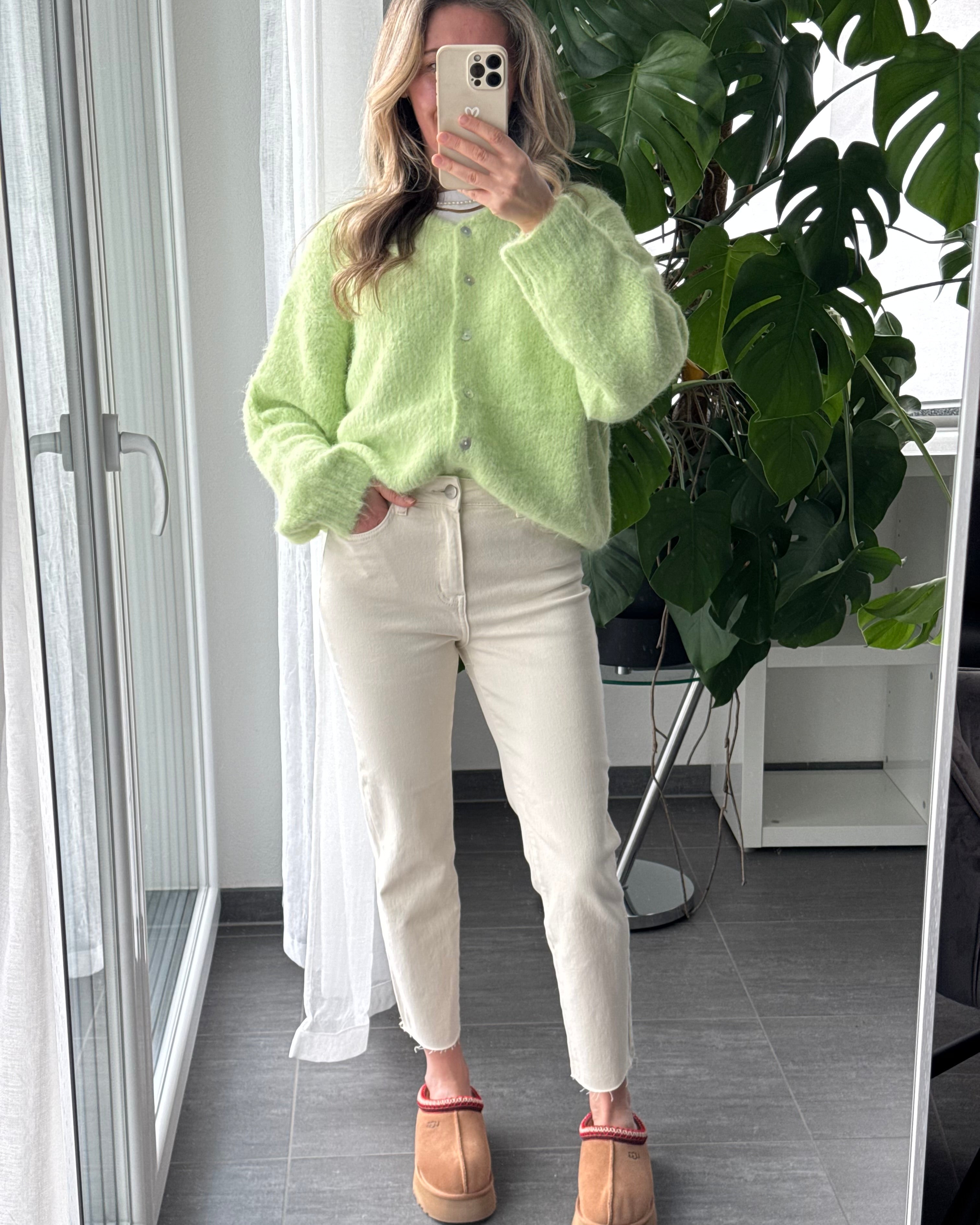 MOM JEANS IVY Beige