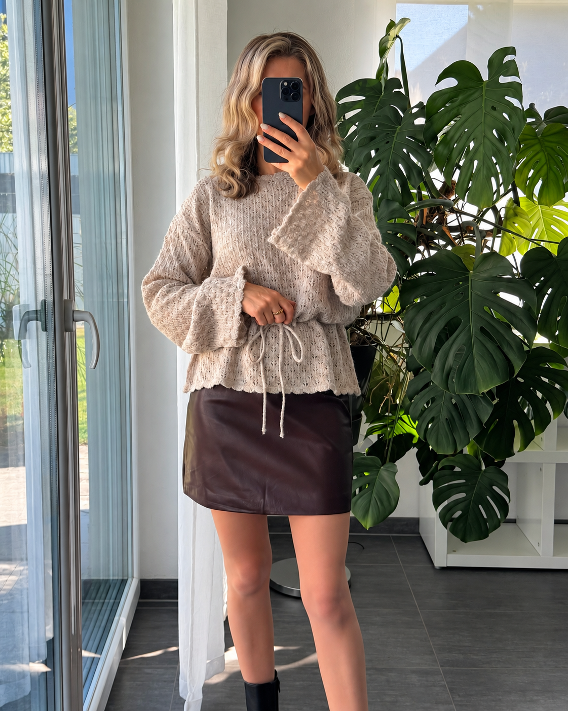 Strickpullover Elodie Taupe