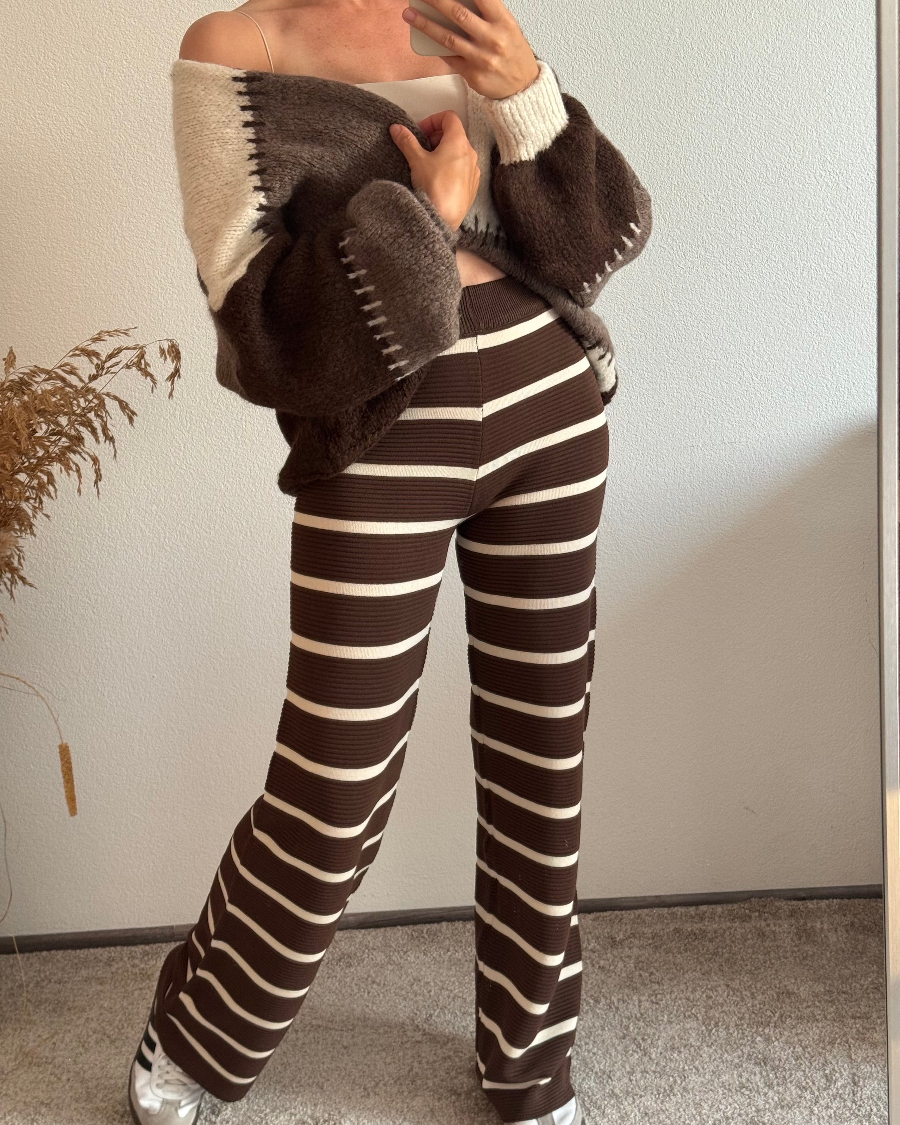 Hose gestreift