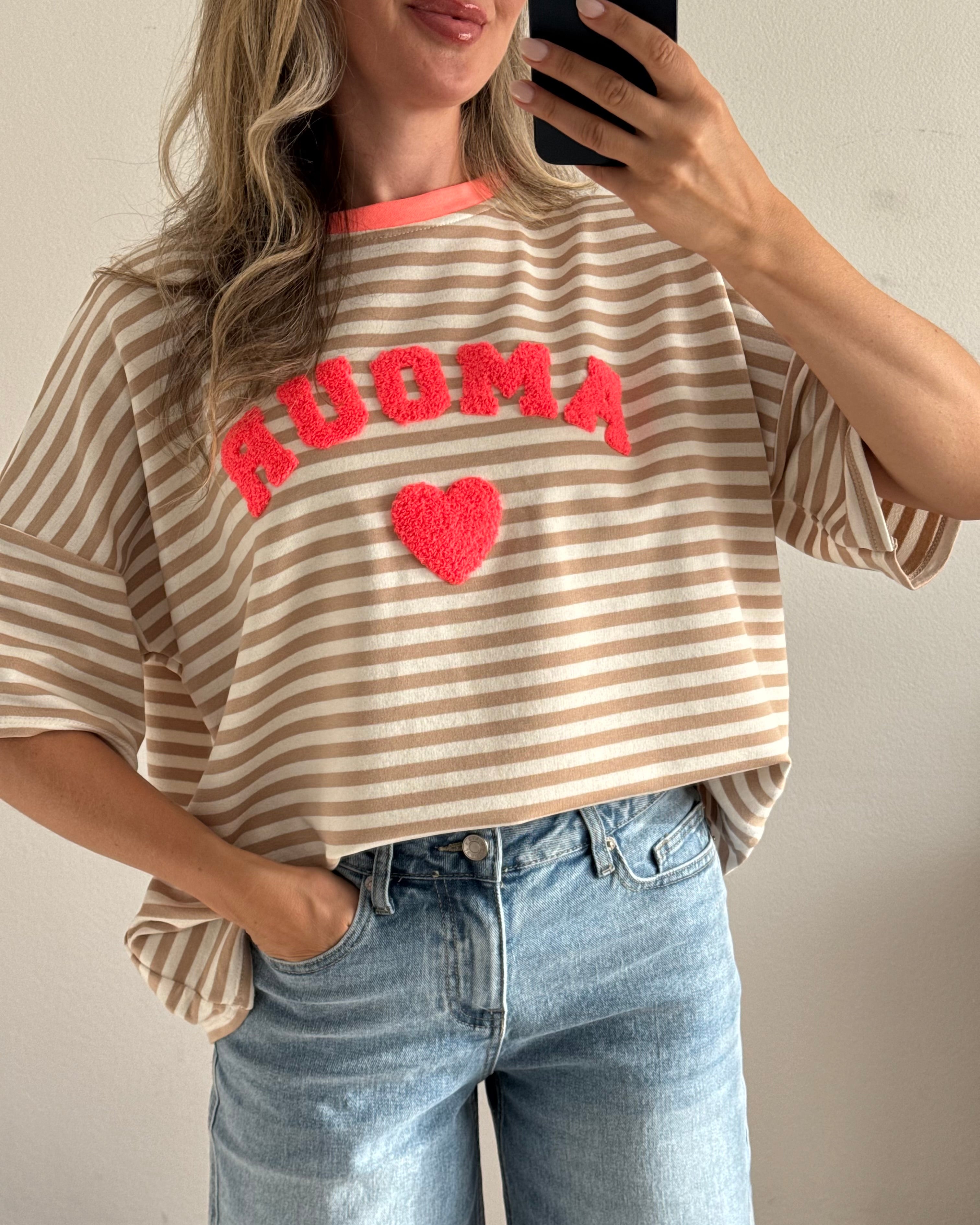 Shirt Amour Teddy Beige