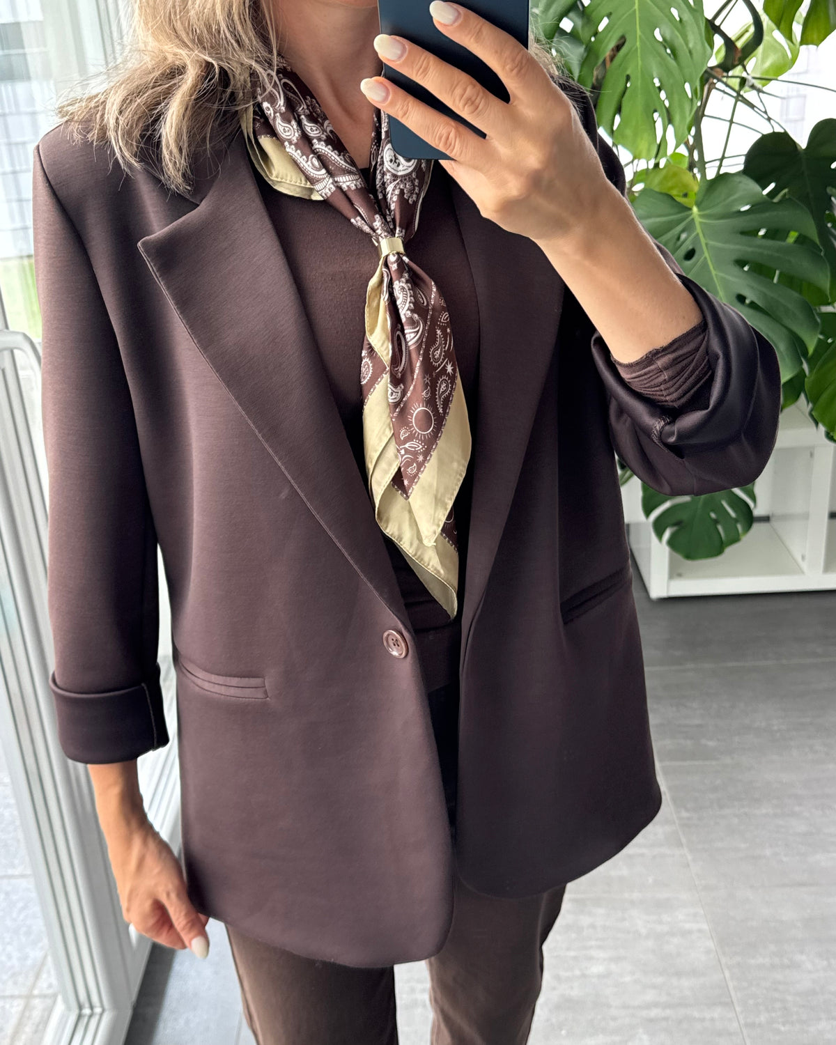 Daily Chic Blazer braun