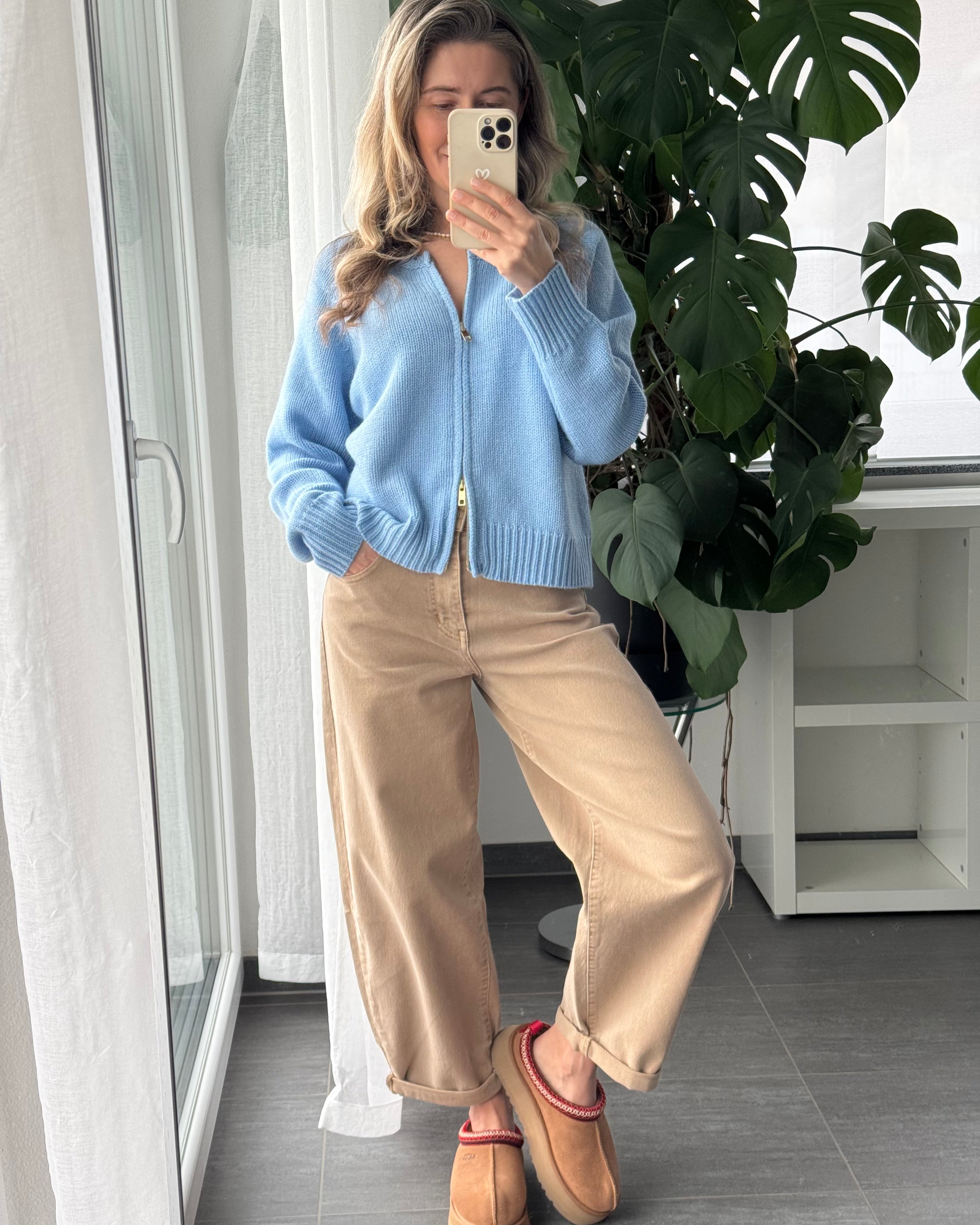 Stretch Balloon Jeans Taupe 2.0