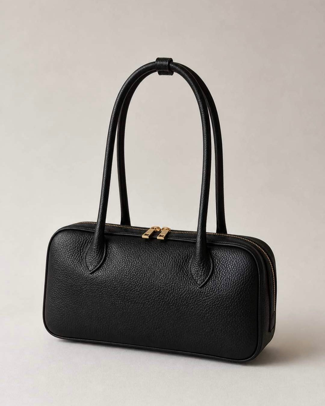 ICON Leather Bag schwarz