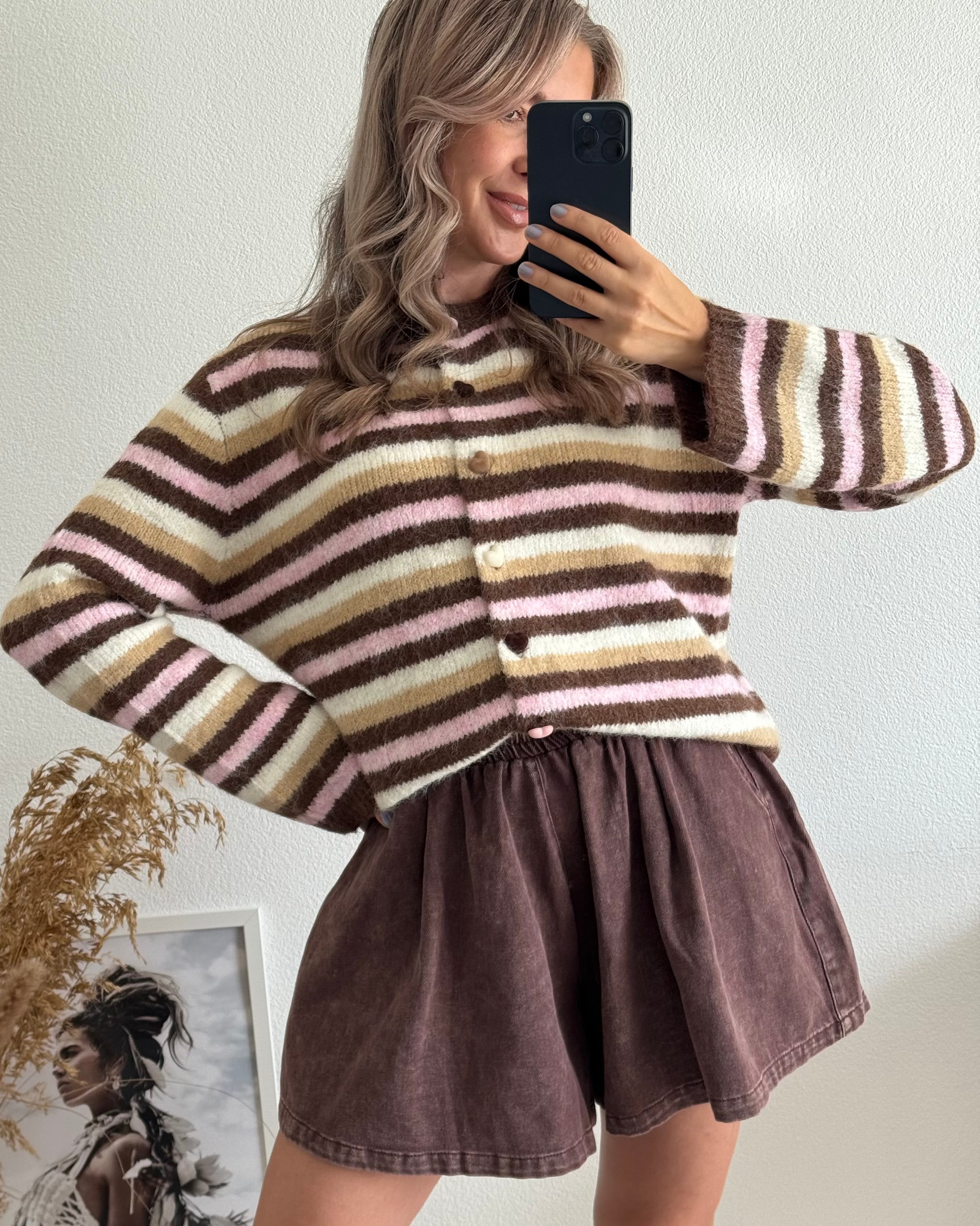 Cardigan Zoe CAMEL